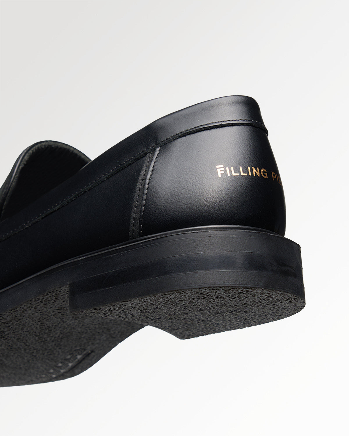 Filling Pieces Loafer Hazy Mocassins Noir Cuir 42