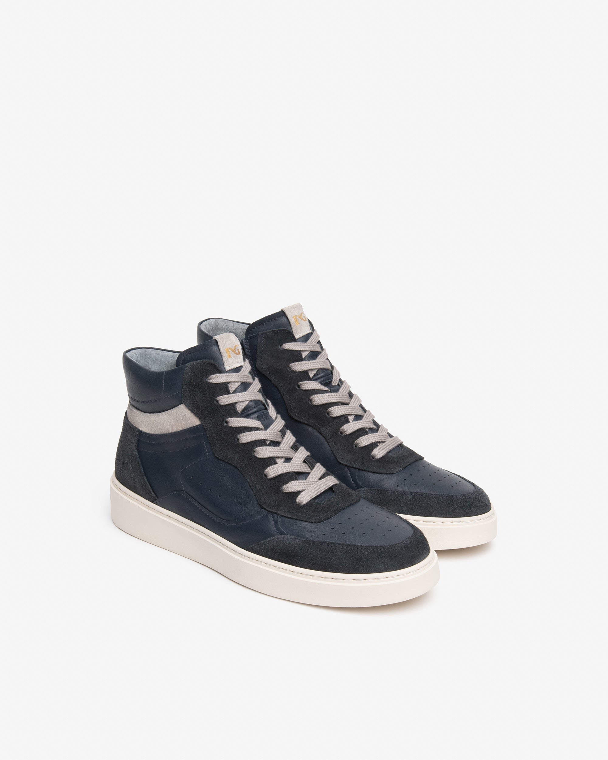 NeroGiardini Sneakers Montantes Homme Cuir Daim 43