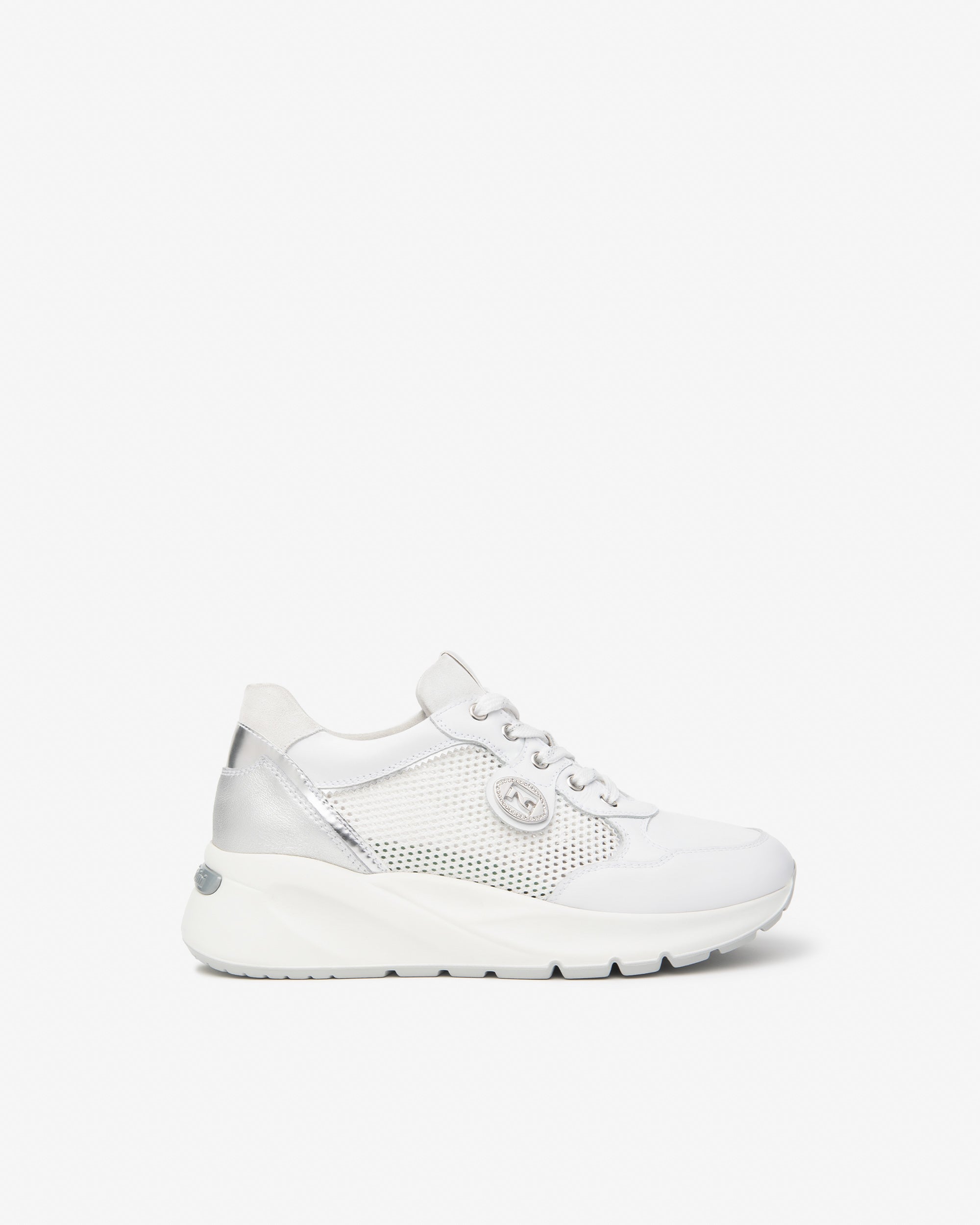 NeroGiardini Sneakers Femme Cuir Toile 35-41 Confort