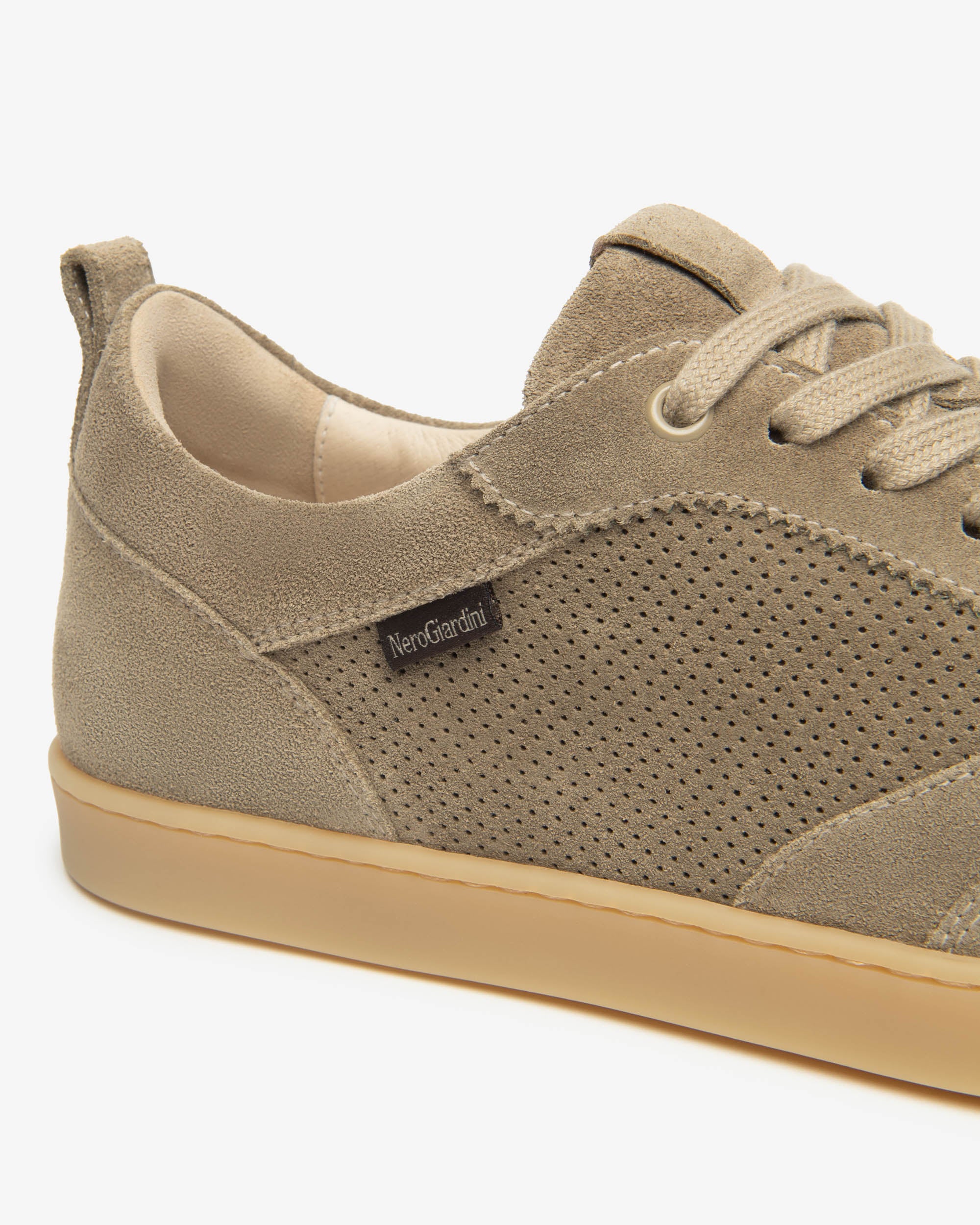 NeroGiardini Sneakers Homme Cuir Velours Confort Ville