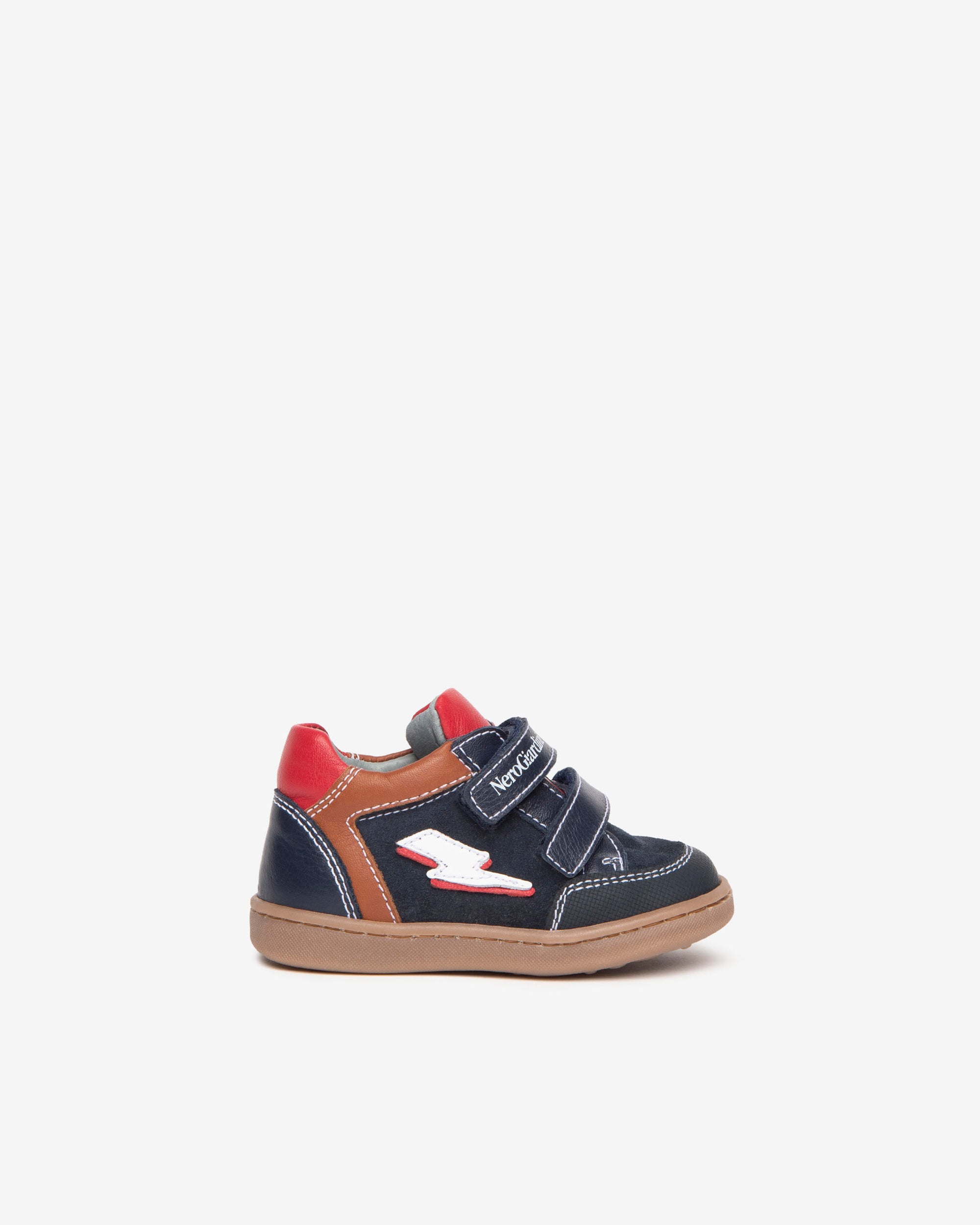 Nerogiardini Sneakers Baby Garçon Daim Scratch Léger