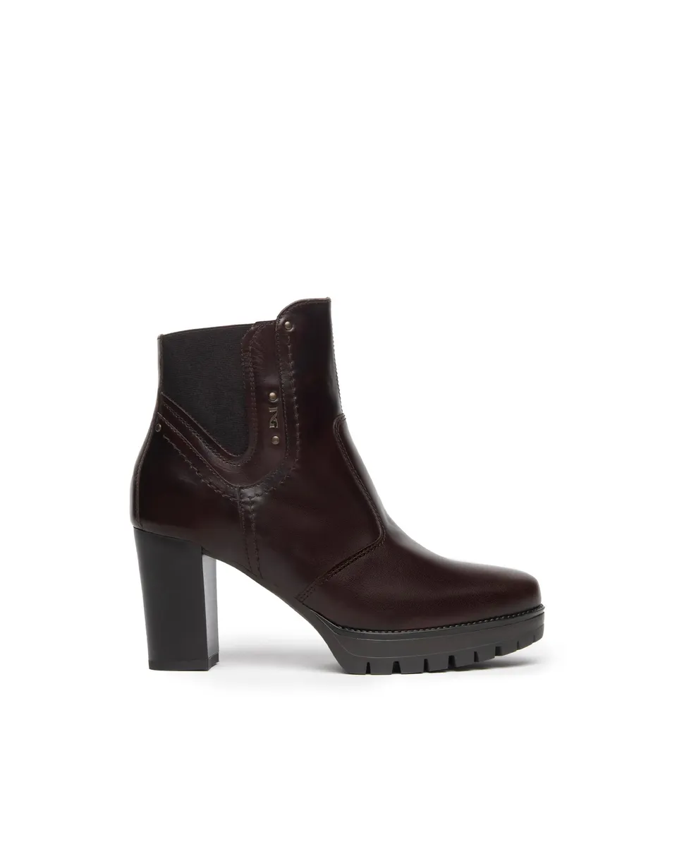 Nerogiardini Bottines Bottines Femme Cuir Italie