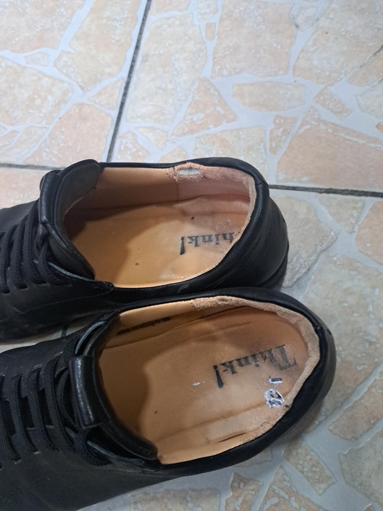 Think King mocassin homme cuir noir 42 EU sans chrome