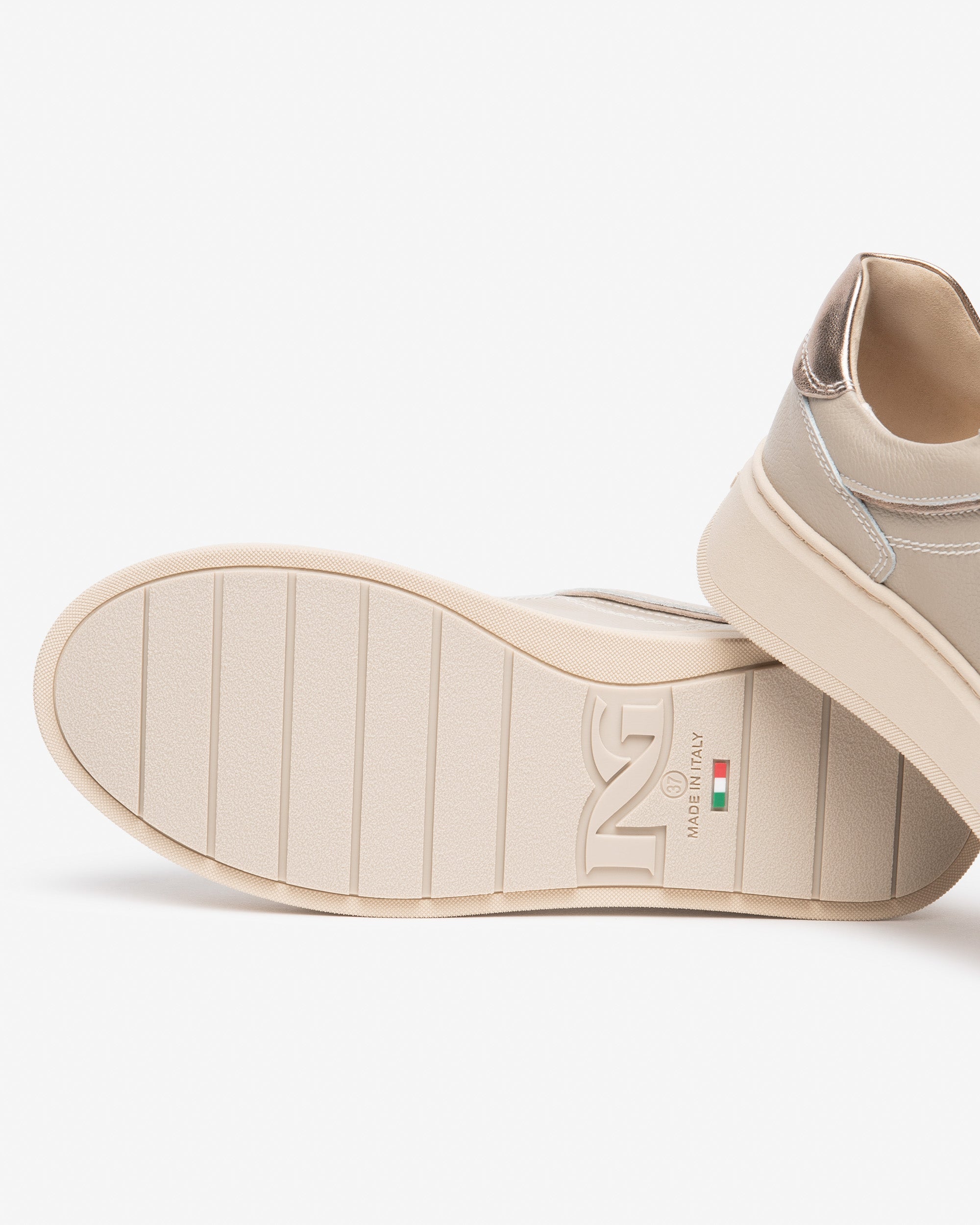 NeroGiardini Sneakers Femme Cuir Plateforme 40 mm