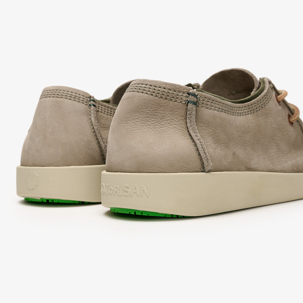 Satorisan Kwahu Premium Adventure Grey mocassins cuir