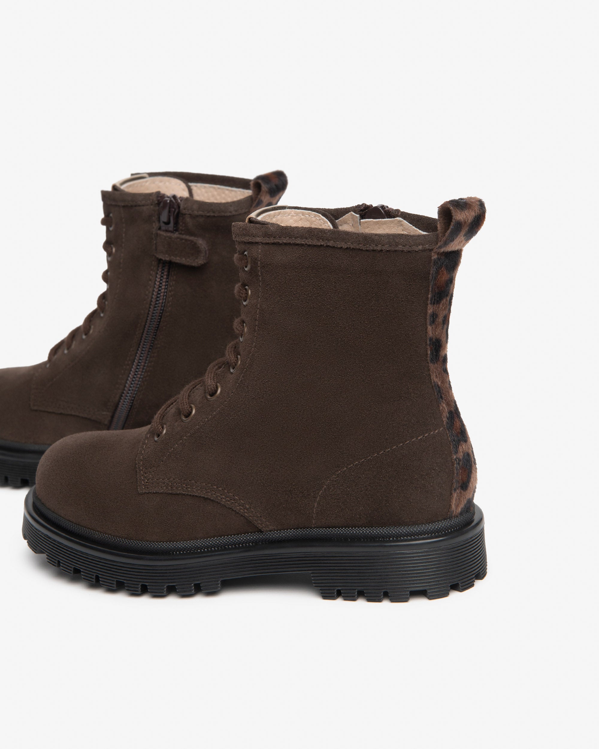 Nerogiardini Bottines Fille Bottines Combat Daim Strass