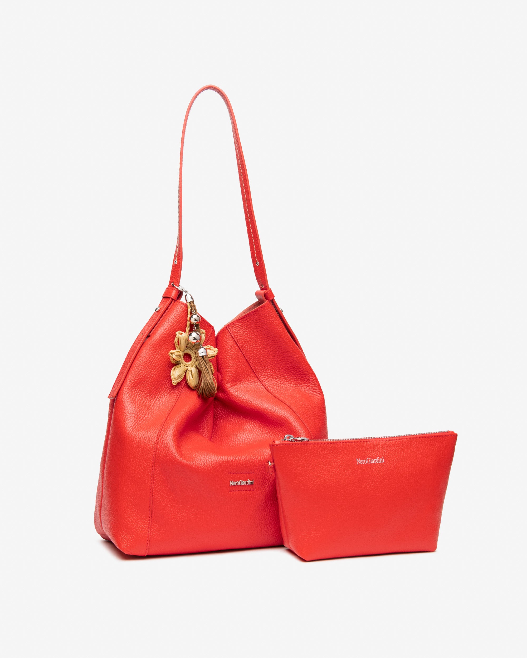 NeroGiardini Sacs Sac Seau Femme Cuir Élégant
