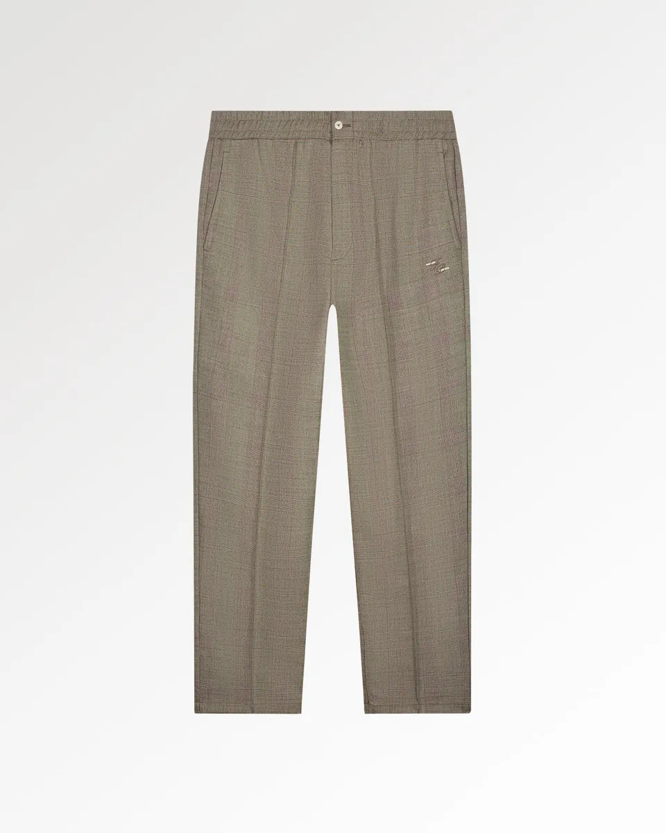 Filling Pieces Coach Pants Wool pantalon blanc laine