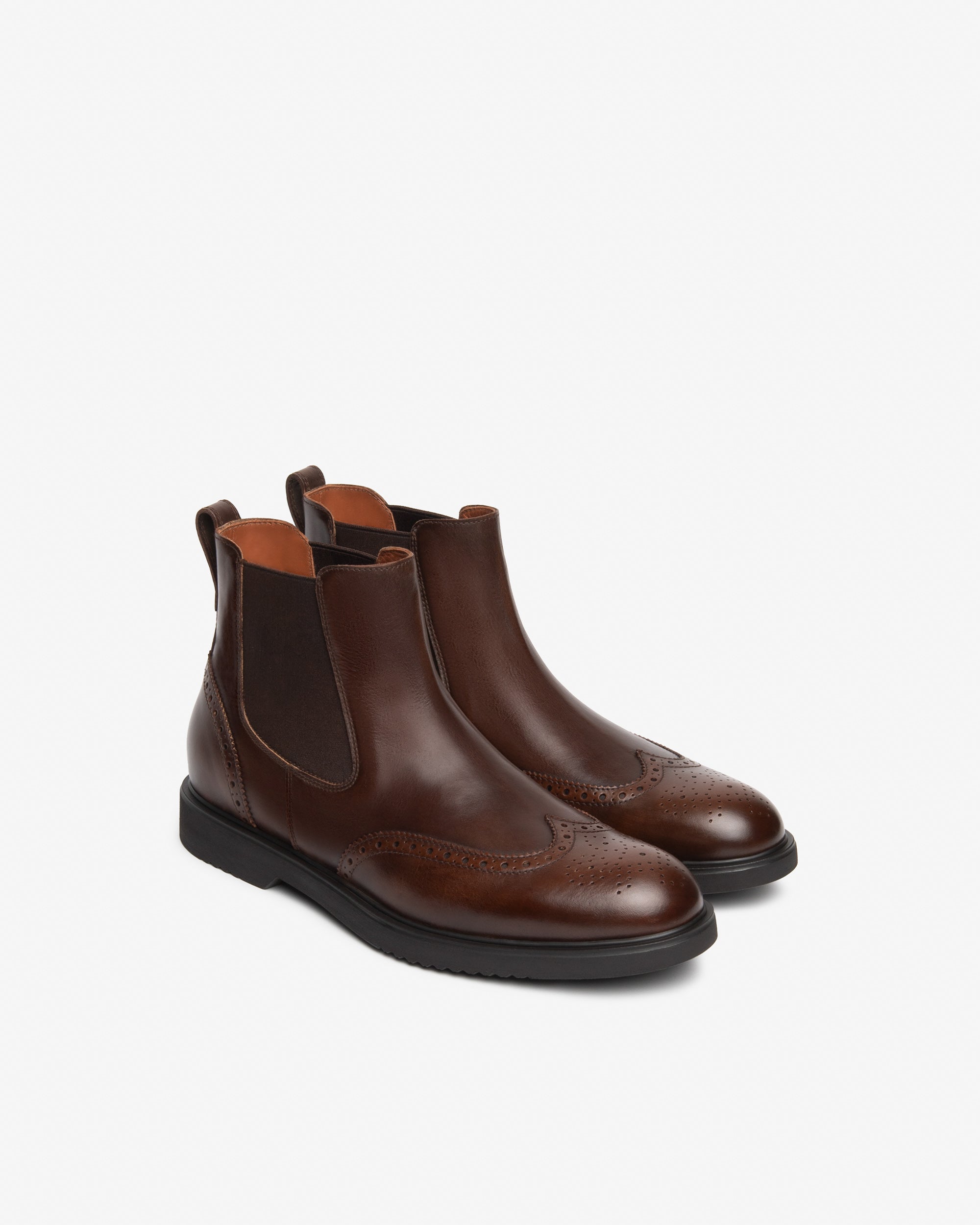 NeroGiardini Bottines Chelsea Homme Cuir Brogue