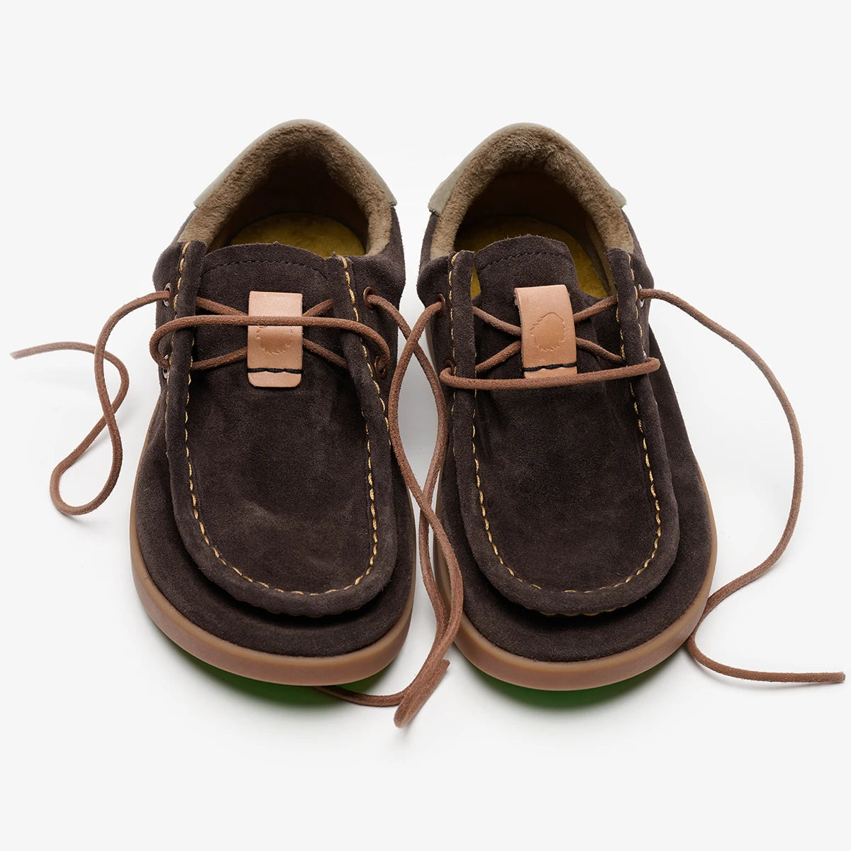 Satorisan Kwahu Winter Suede baskets Hazel Shadow Amber daim hiver