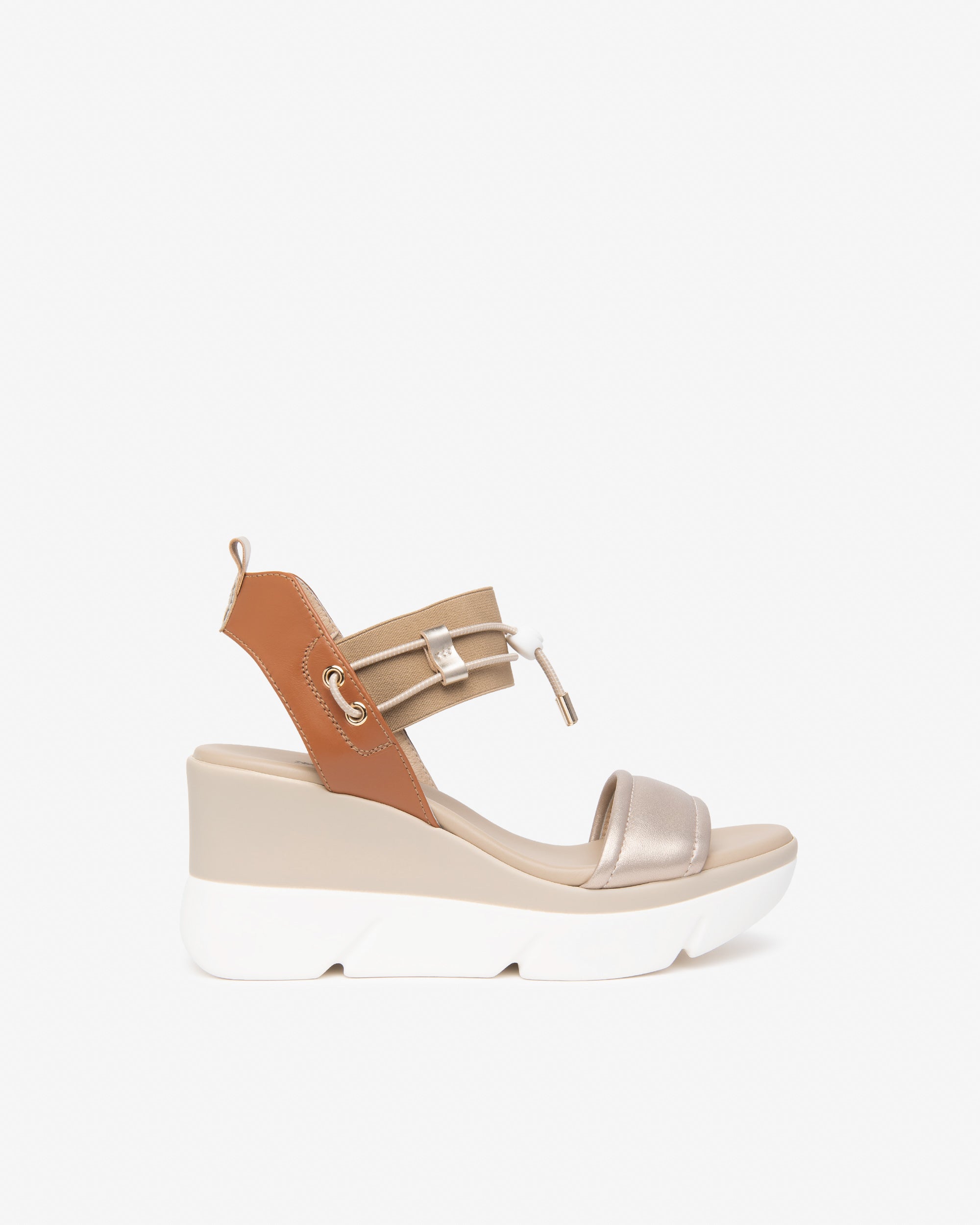 NeroGiardini Sandales Femme Cuir et Technique Confort