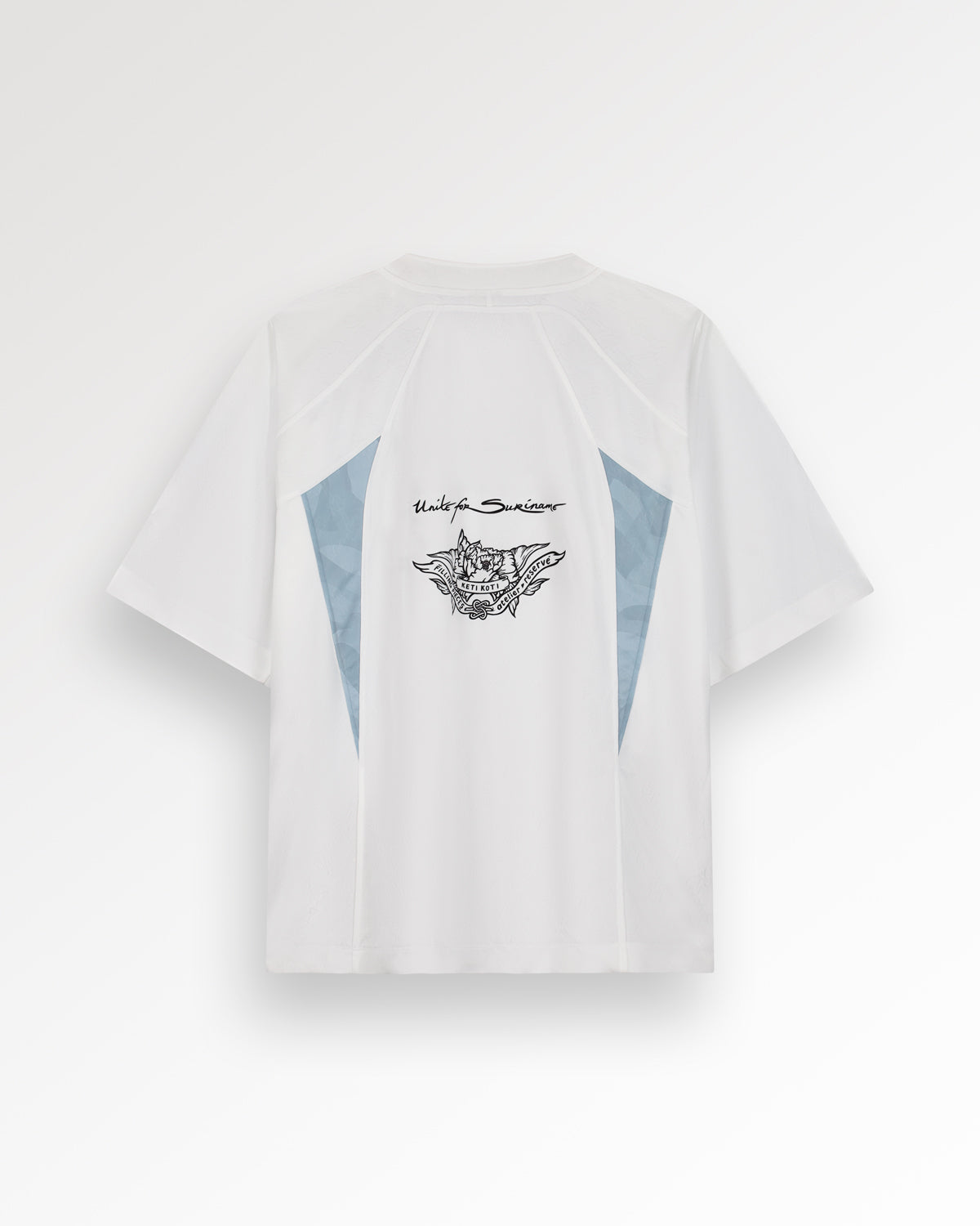 Filling Pieces Oversized Football Tee Unite 2026 t-shirt blanc