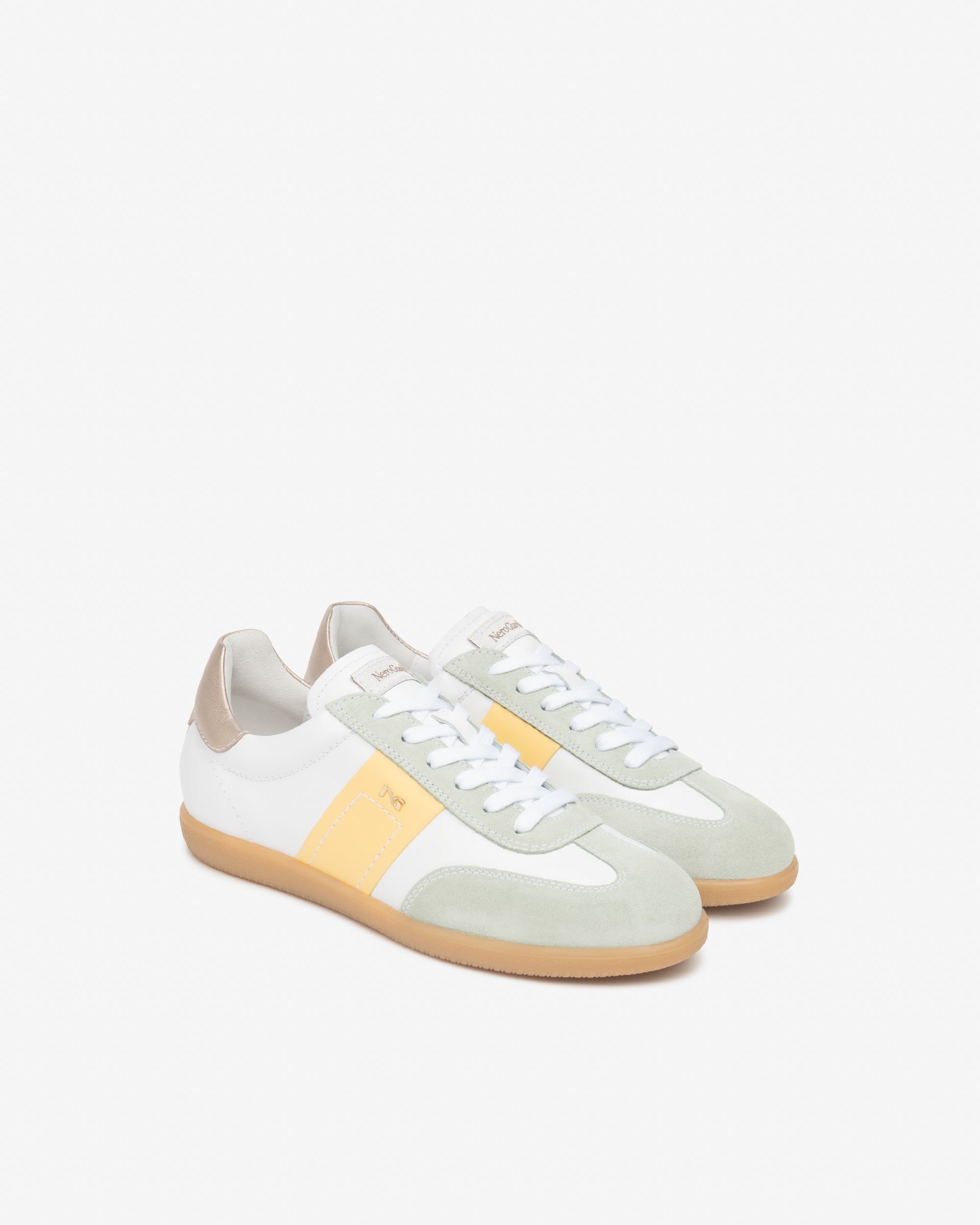 NeroGiardini Sneakers Femme Cuir Toile Été Confort