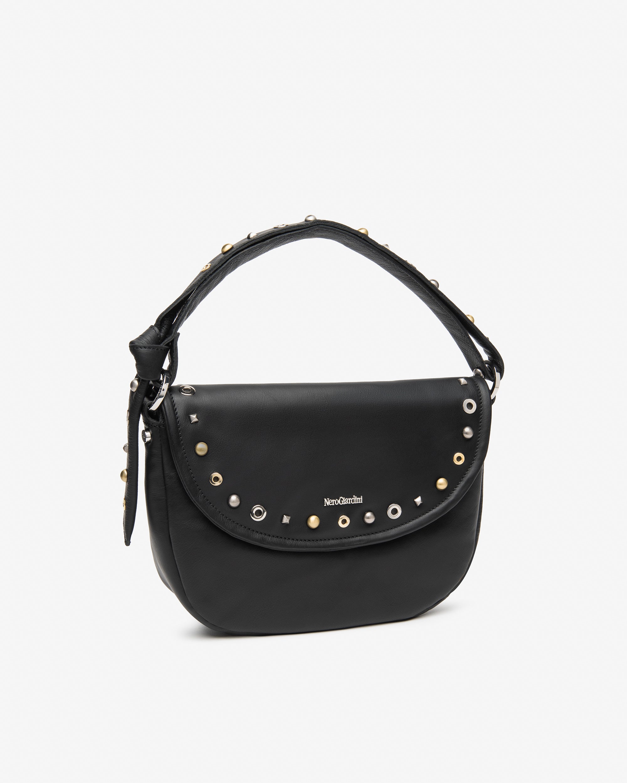 Nerogiardini Sacs Besace Femme Cuir Hobo Italie