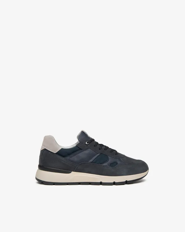 NeroGiardini Sneakers Homme Cuir Velours Toile Cuir