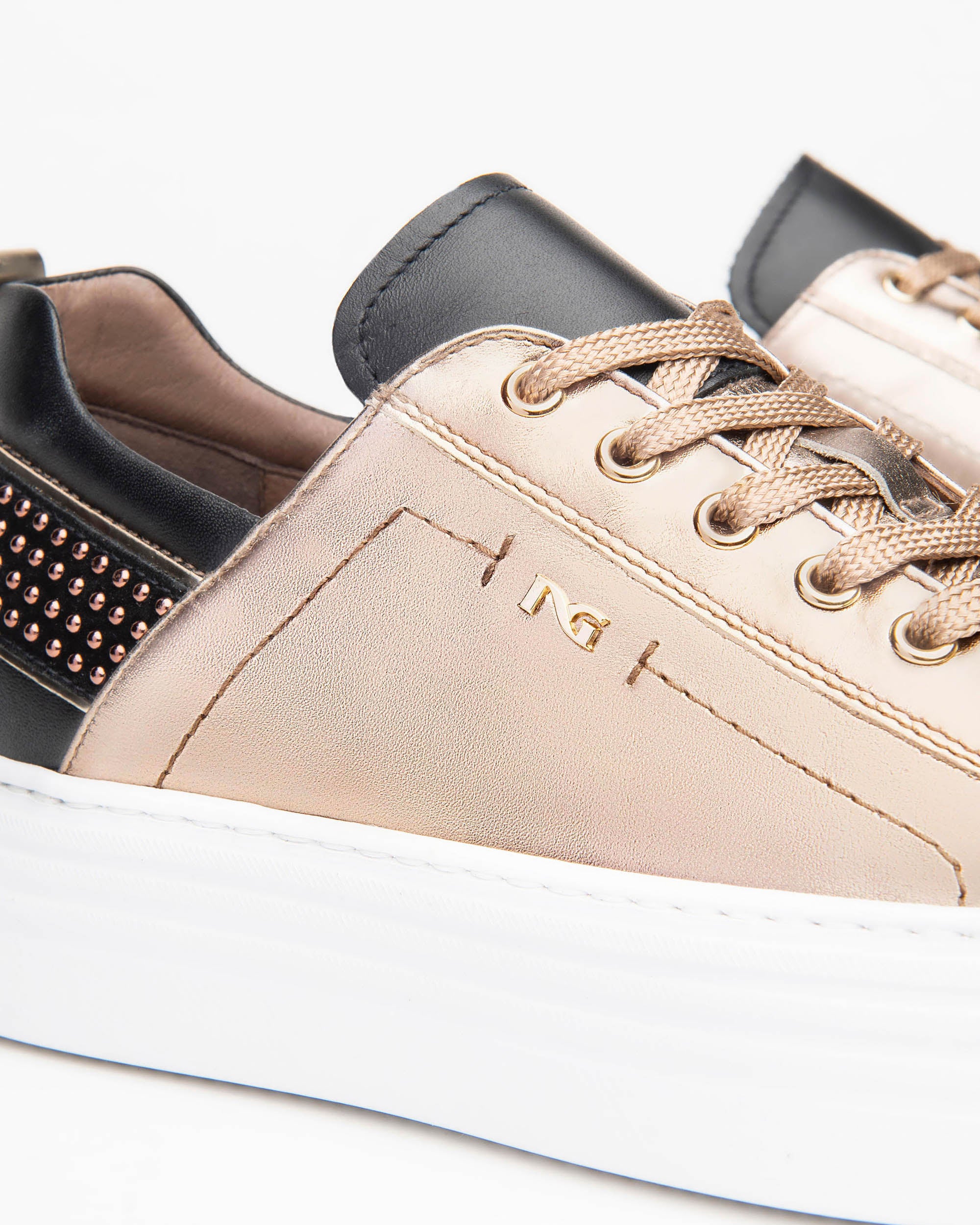 NeroGiardini Sneakers Cuir Velours Femme DryGo