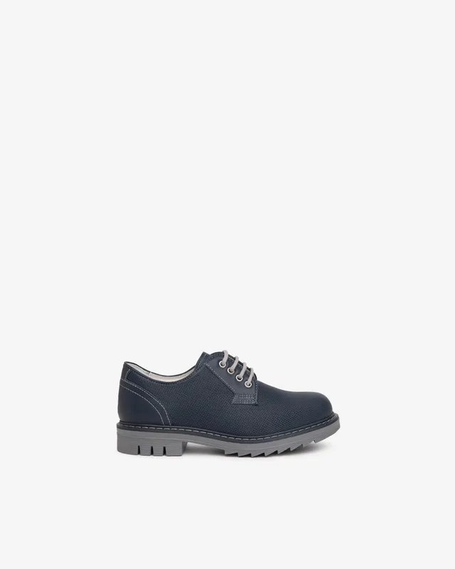 Nerogiardini Teens chaussures garçon cuir à lacets
