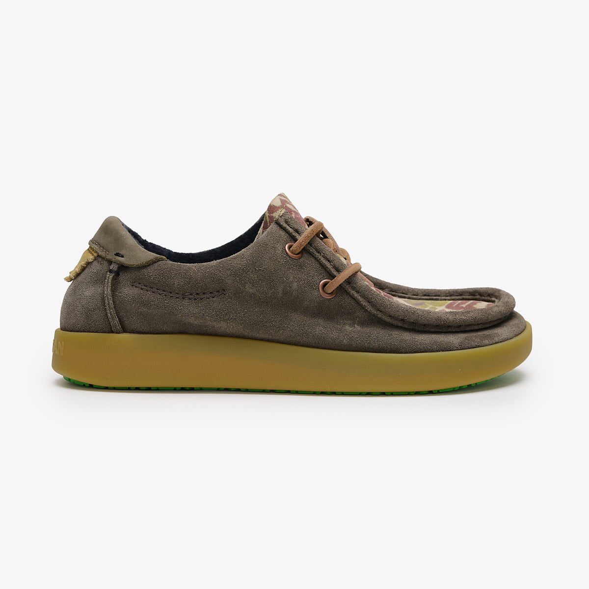 Satorisan Kwahu Winter Fantasy Deep Khaki chaussures cuir femme