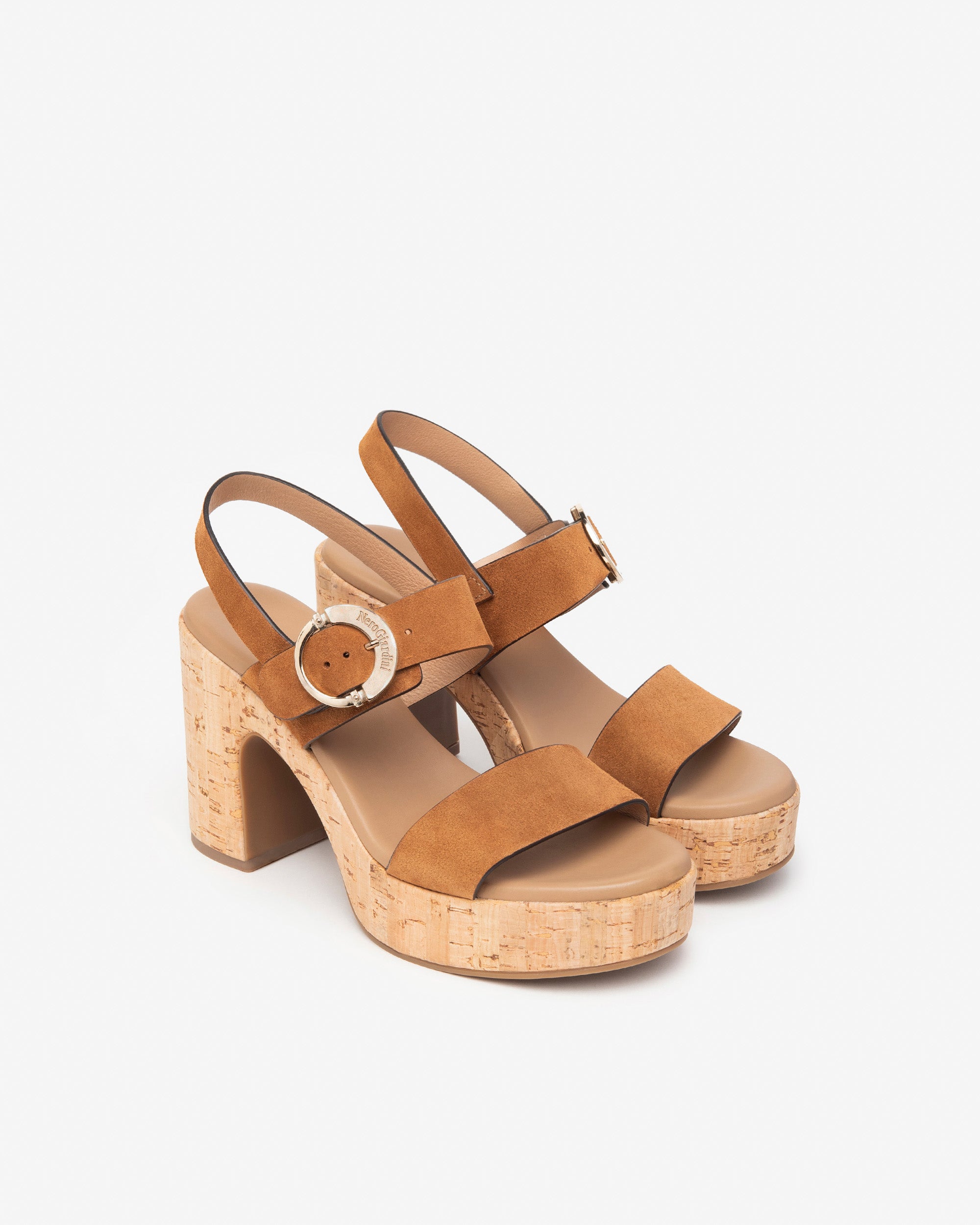NeroGiardini Sandales Daim Sandales Femme Été