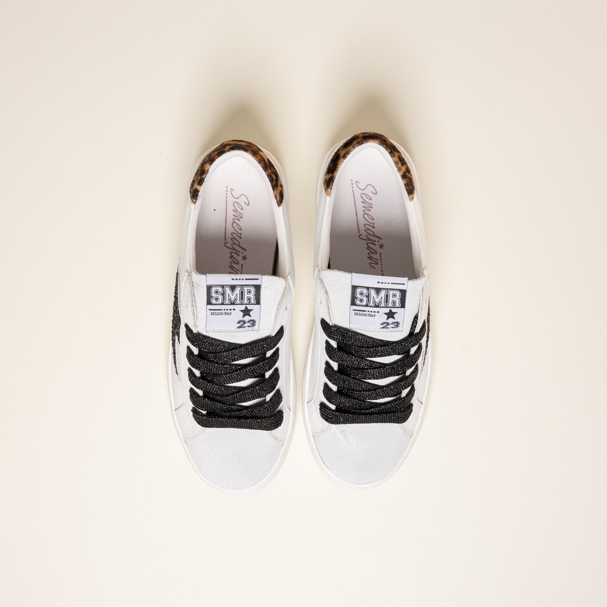 SMR Maya E190 baskets blanc léopard taille 36