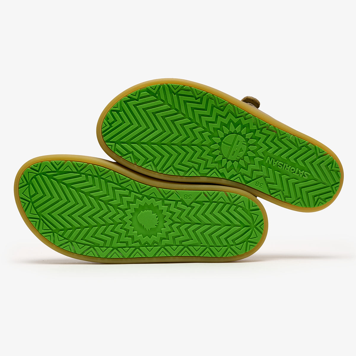 Satorisan Hoote Premium Peanut sabot cuir slip-on