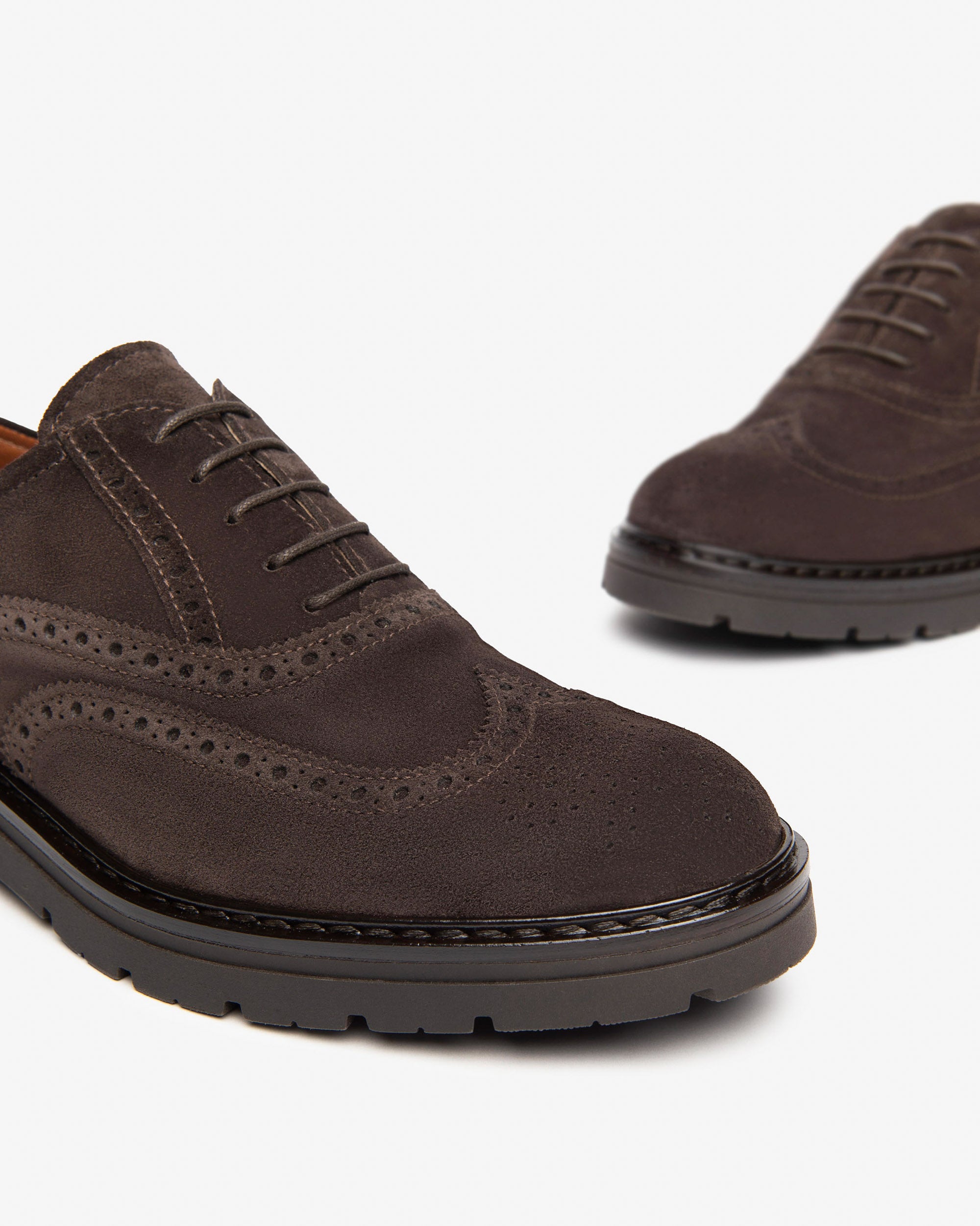 NeroGiardini Chaussures Lacets Homme Cuir Velours 39-46
