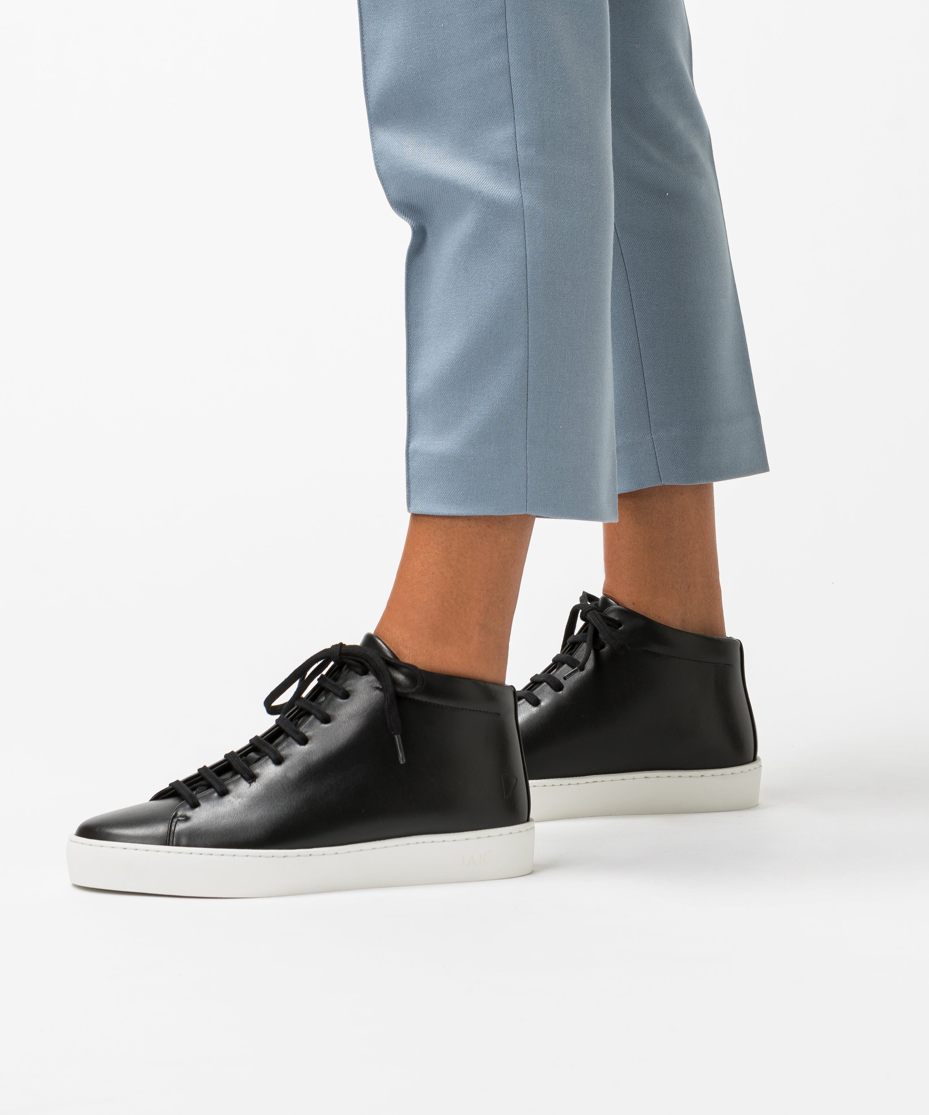JAK Royal Hi Sneakers Montantes Cuir Noir