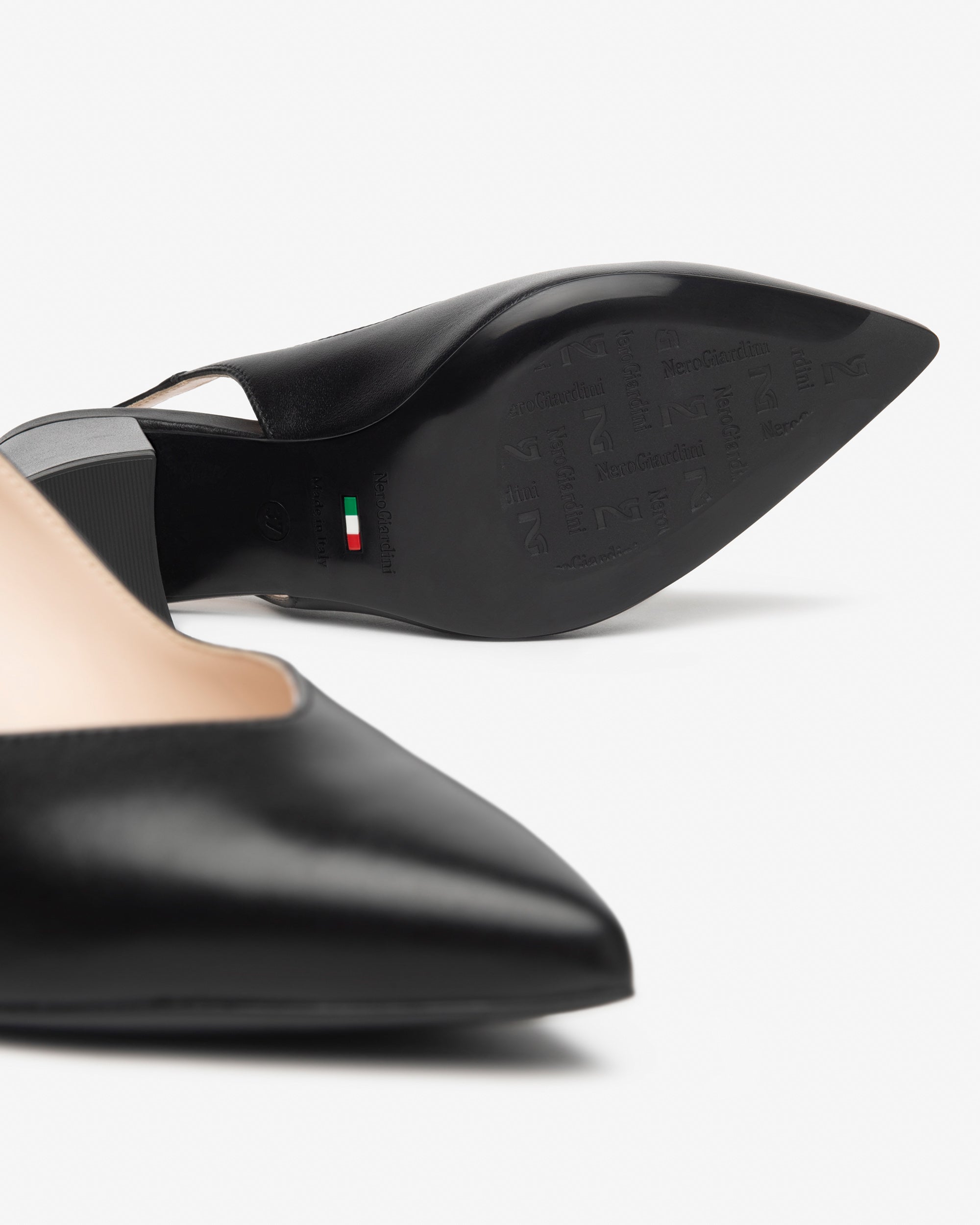 NeroGiardini Slingbacks Femme en Cuir Été