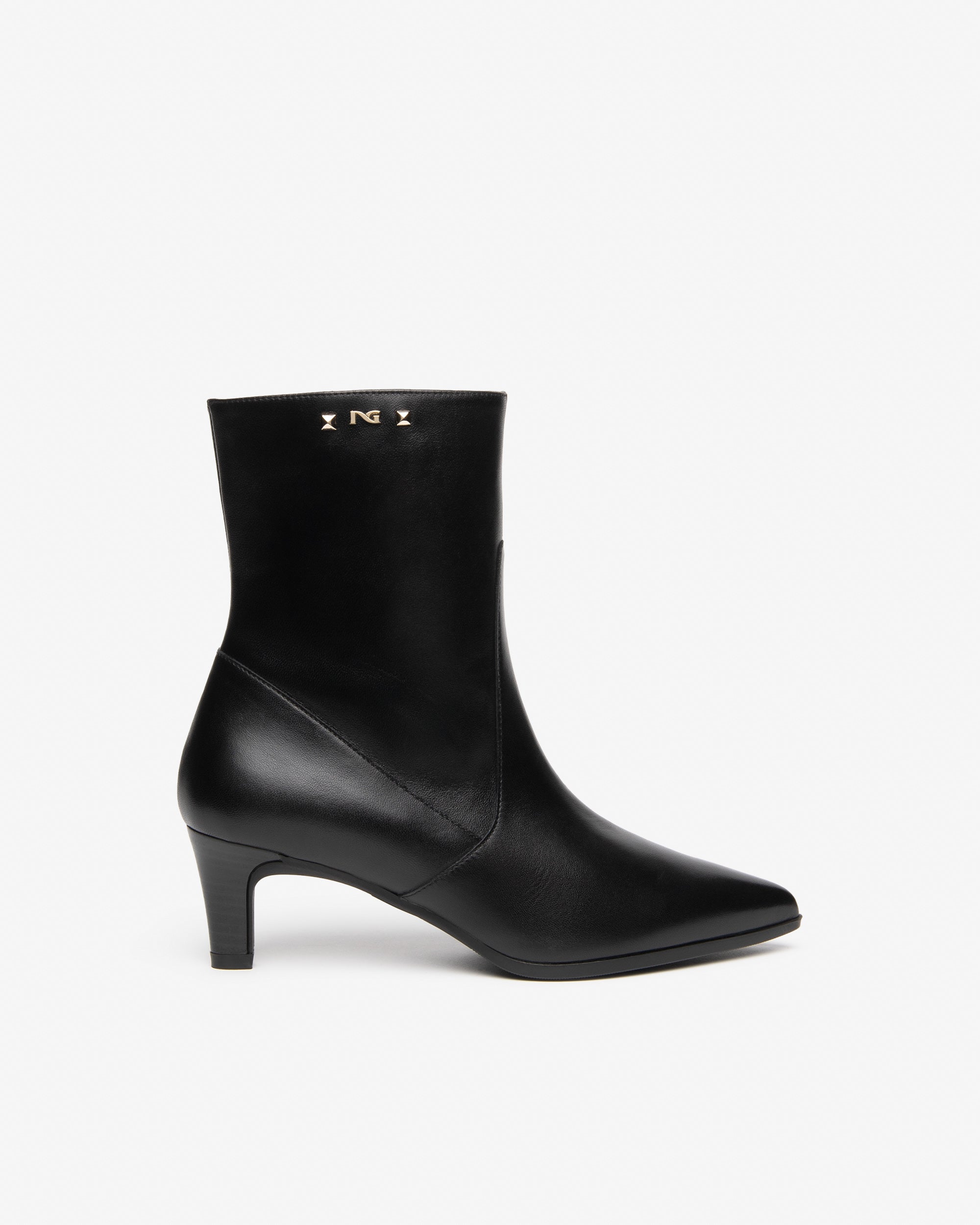 NeroGiardini Bottines Femme en Cuir Talon 55 mm
