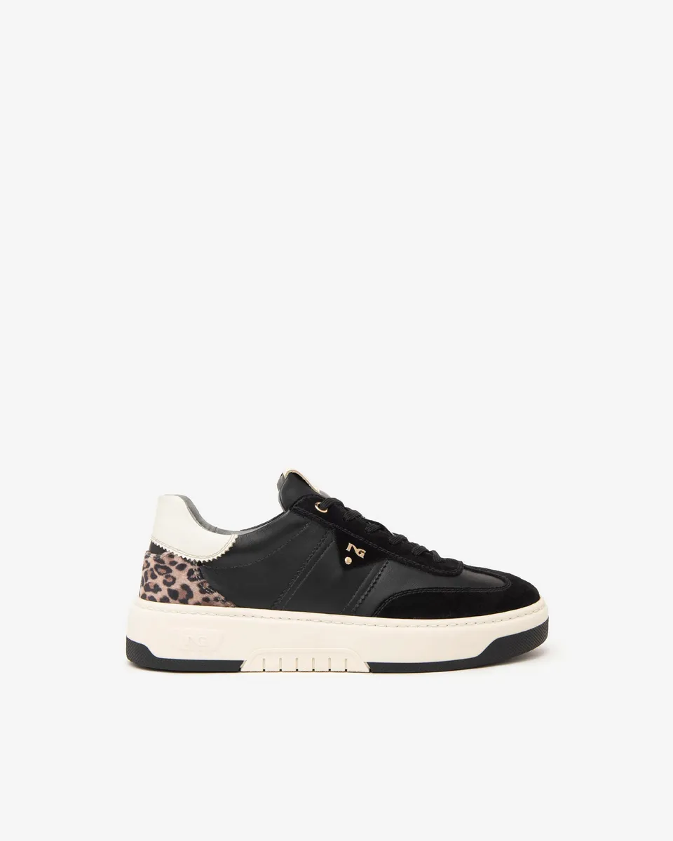 NeroGiardini Sneakers Femme Cuir Daim Memory Confort