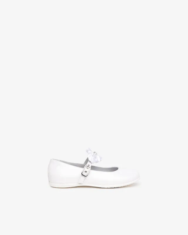 Nerogiardini Ballerines Fille Nœud Satin Perles Strass