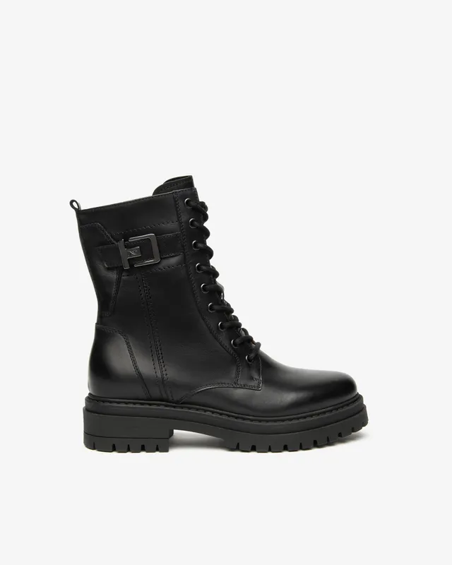 NeroGiardini Bottines motardes femme cuir DryGo