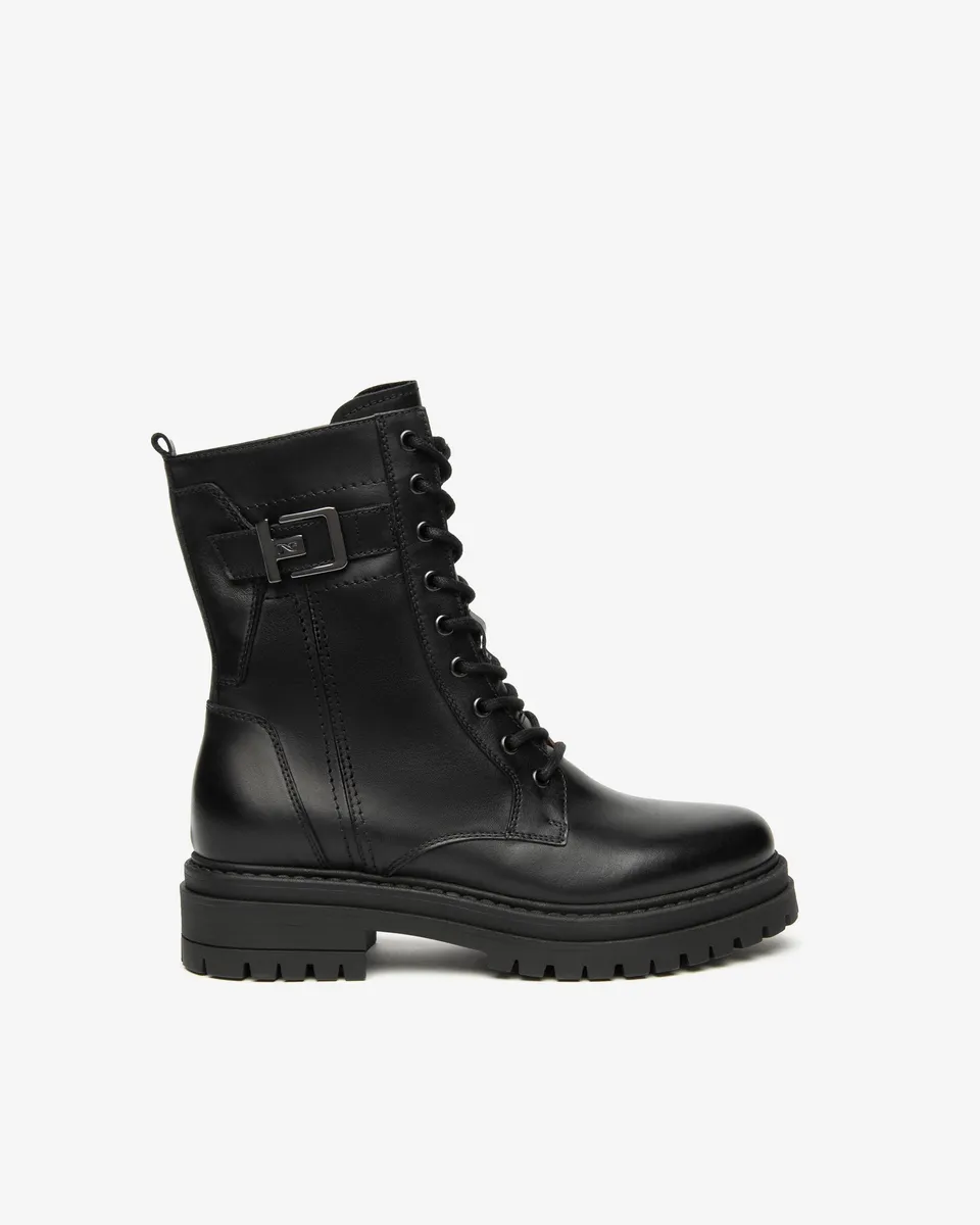 NeroGiardini Bottines motardes femme cuir DryGo