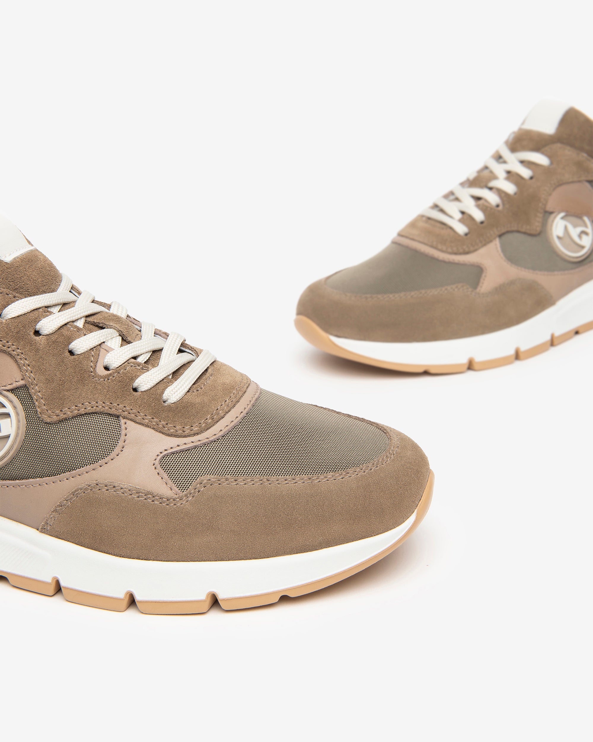 NeroGiardini Sneakers Homme Daim Cuir Toile Taille 42