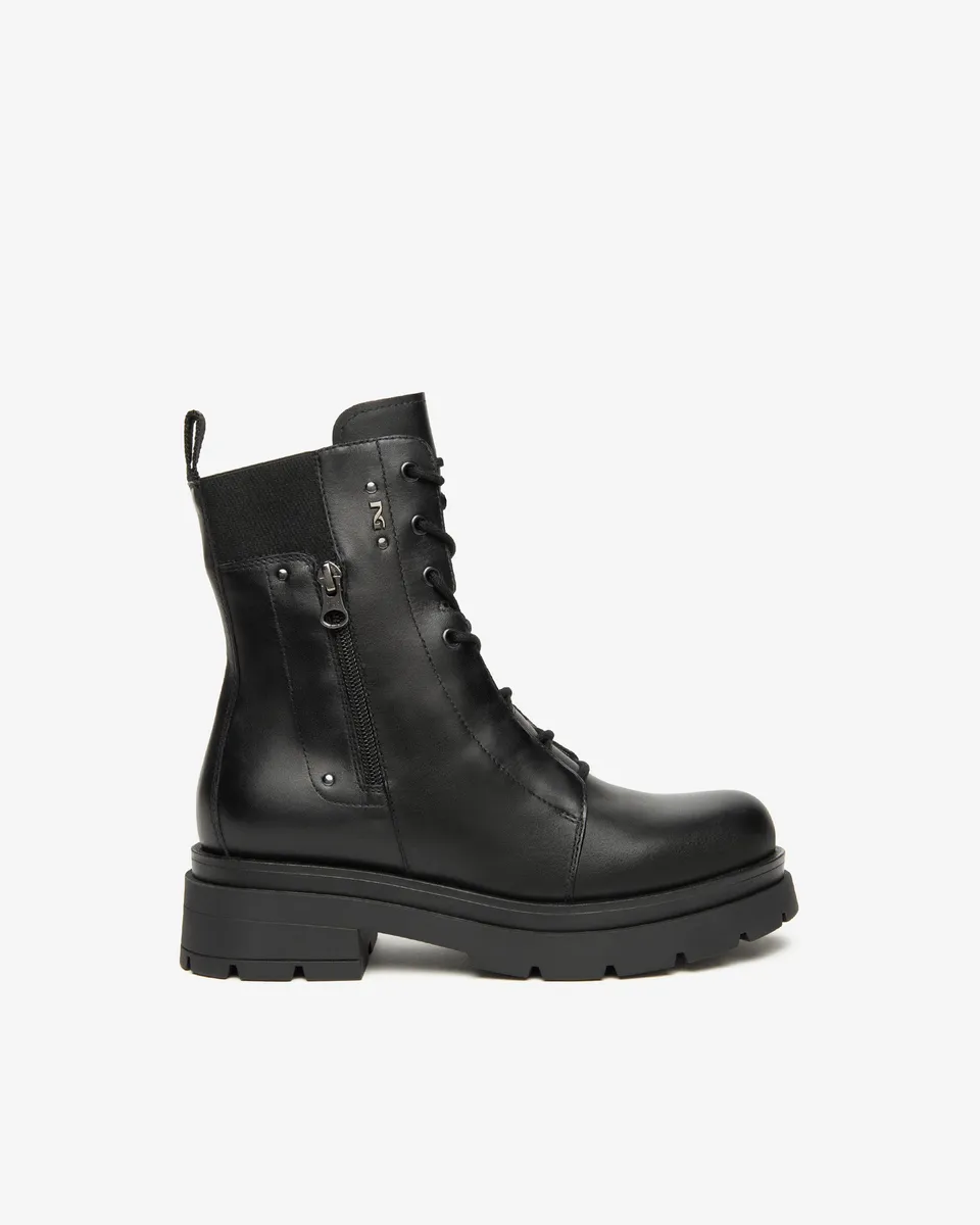 NeroGiardini Bottines Motardes Femme Cuir 38 Hiver