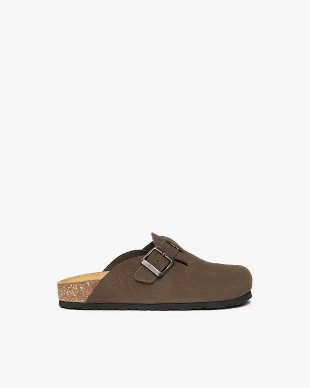 NeroGiardini Mules Femme Cuir Velours Confort Été