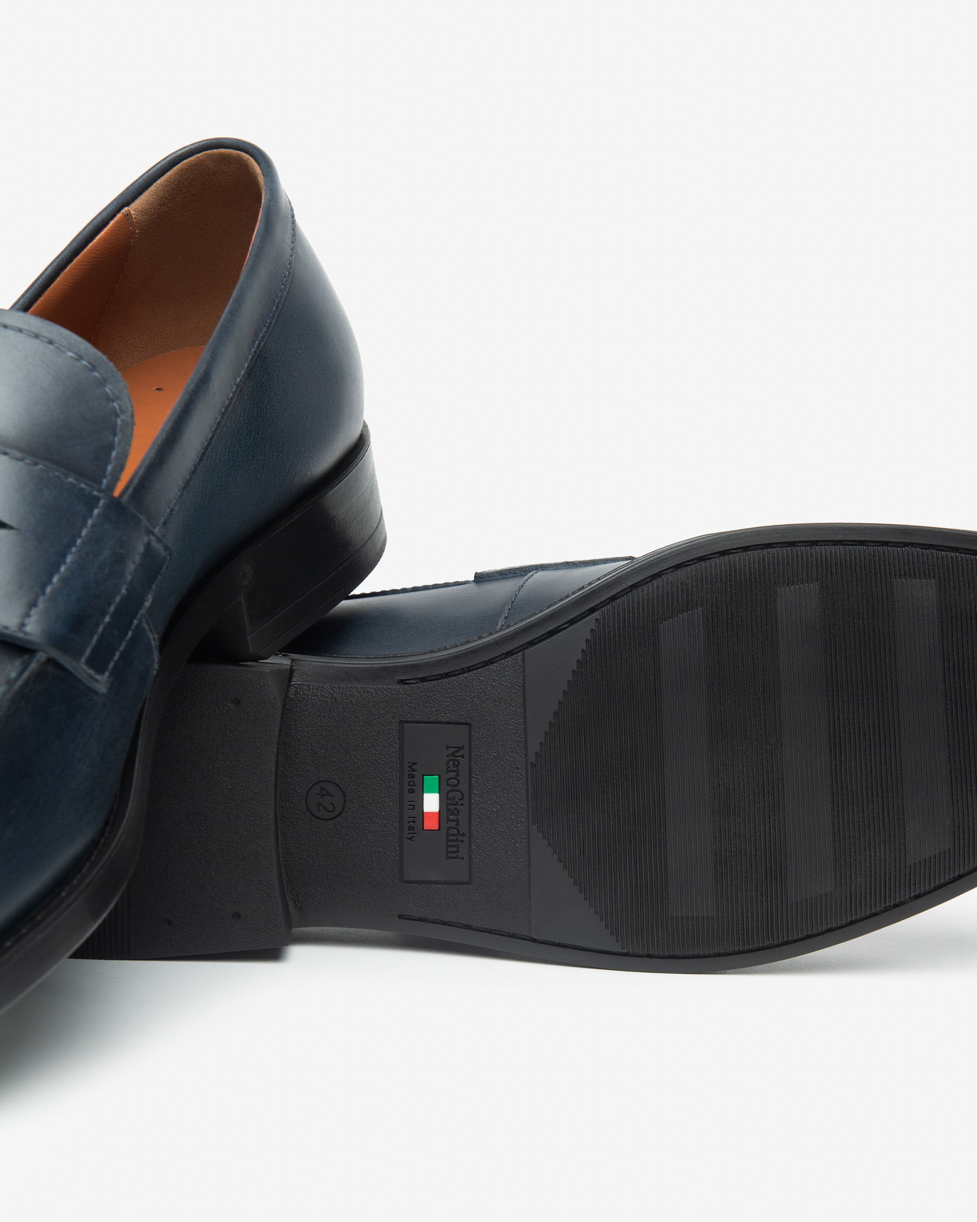 Nerogiardini Mocassins Homme en Cuir 42 College Ville