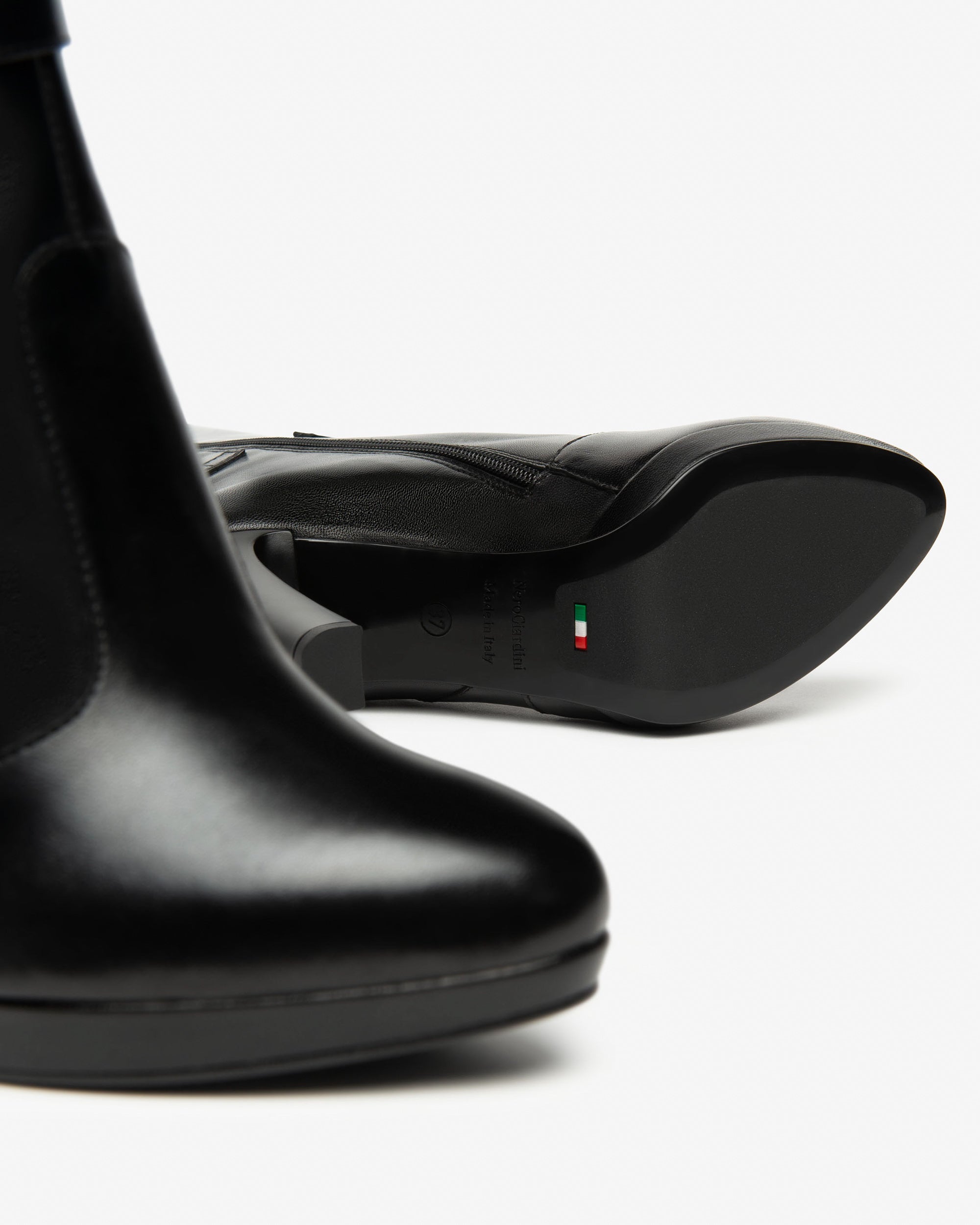 NeroGiardini Bottes Femme Cuir Premium Pointure 35-41