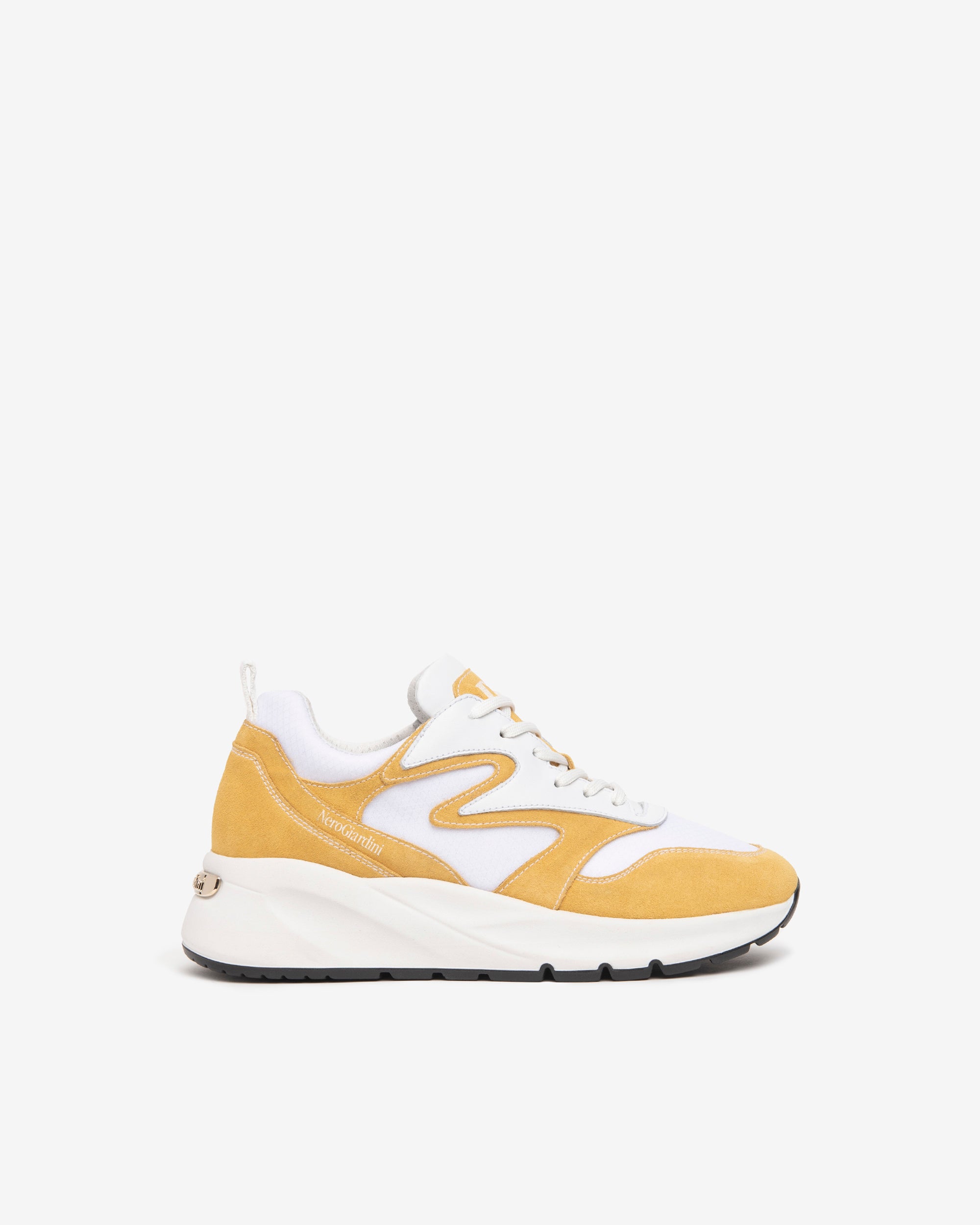 NeroGiardini Sneakers Femme Velours Semelle 4,5 cm DryGo