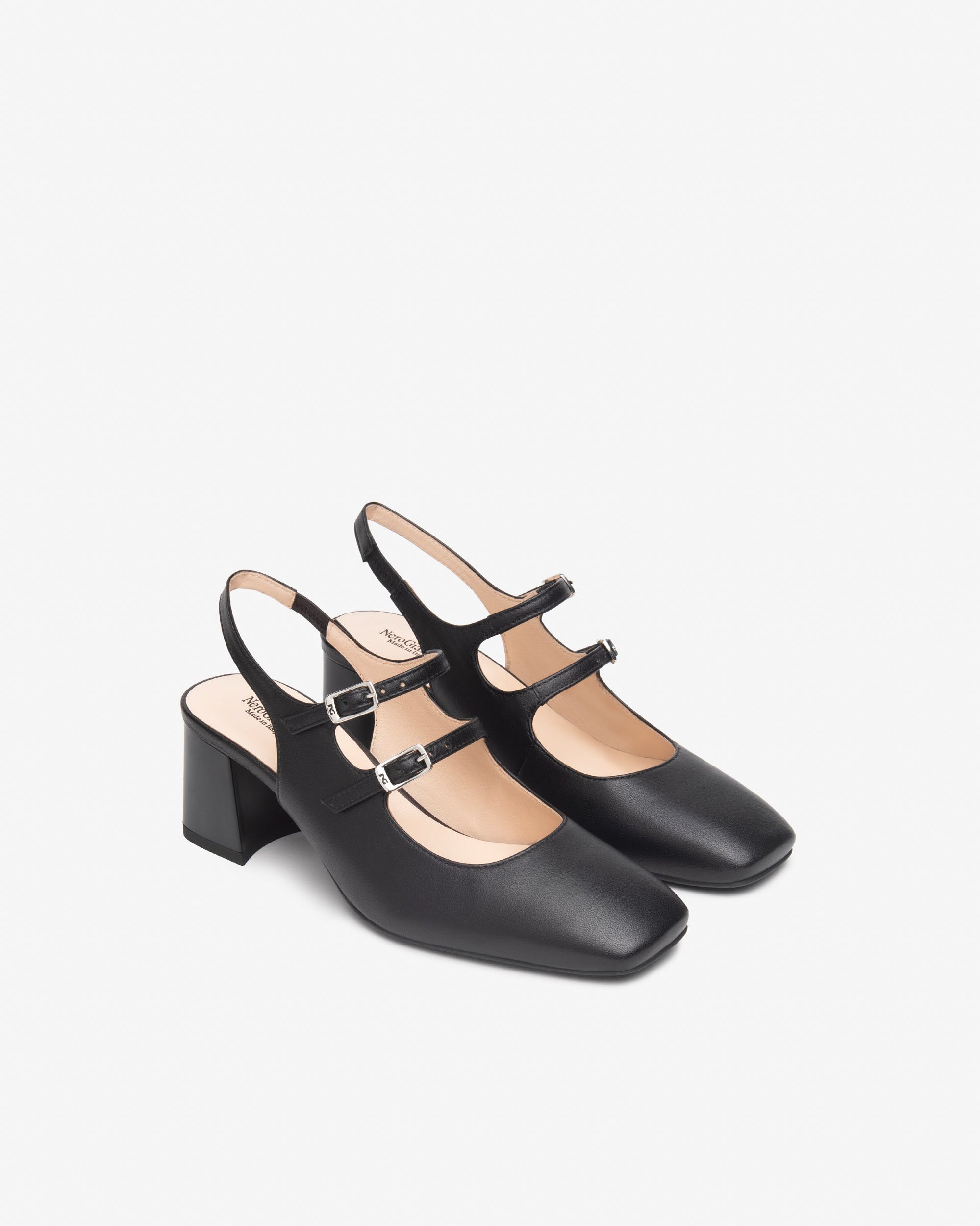 NeroGiardini Slingbacks Femme Cuir Été Confort
