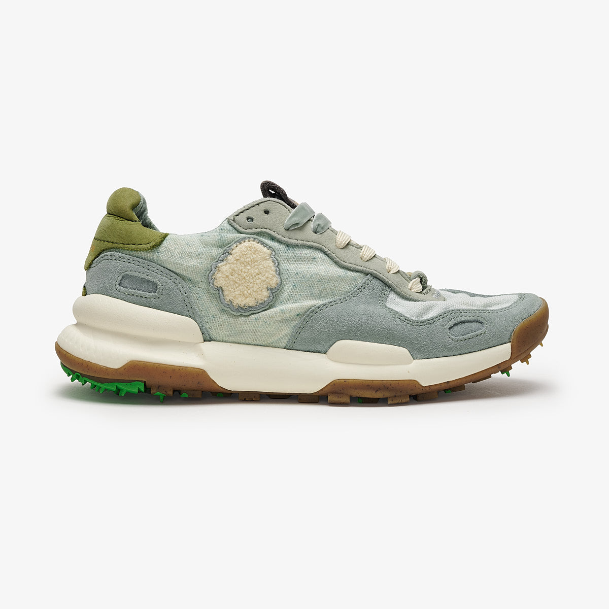 Satorisan Chacrona Linen baskets Camo Milky Jade 38