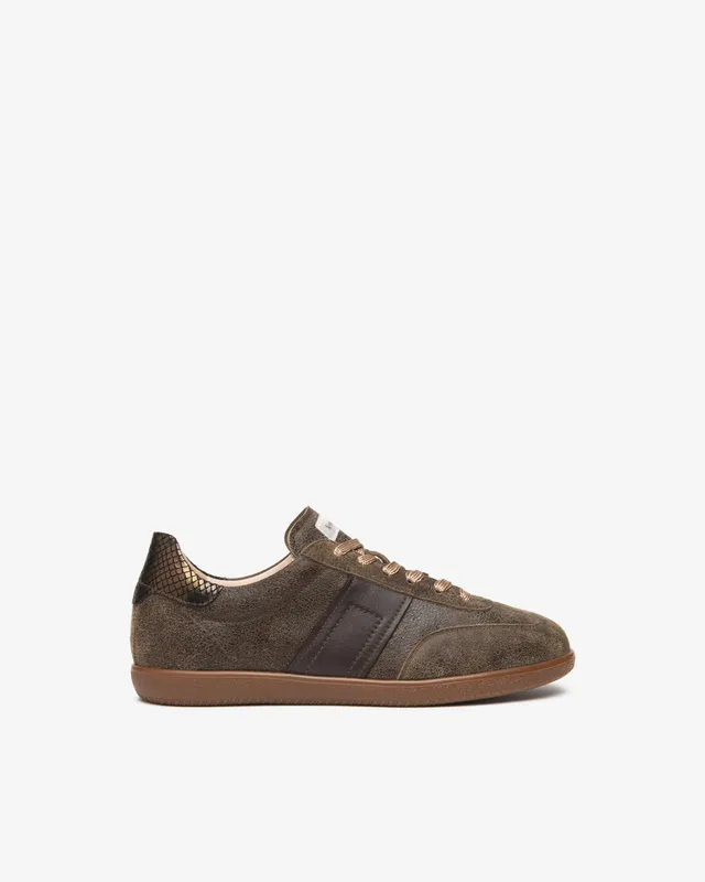 NeroGiardini Sneakers Femme Cuir Vieilli Python