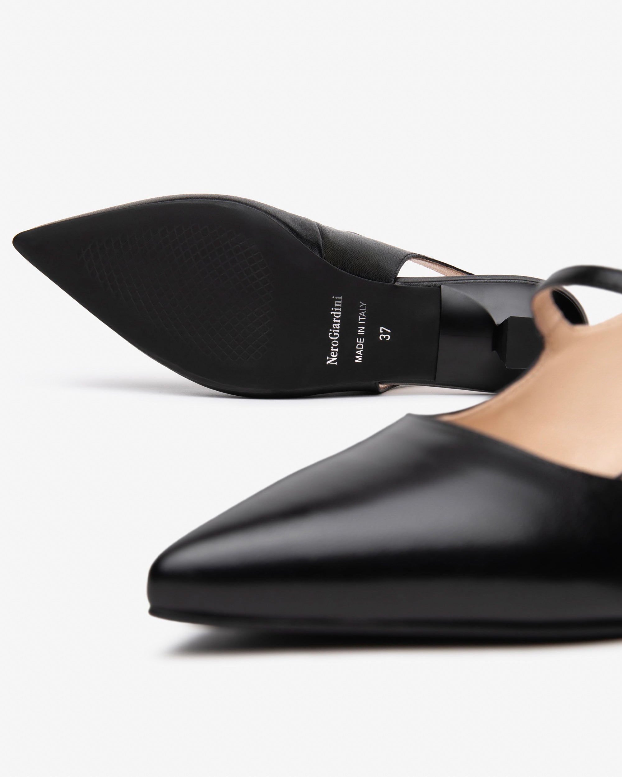Nerogiardini Slingbacks Femme Cuir Made in Italy