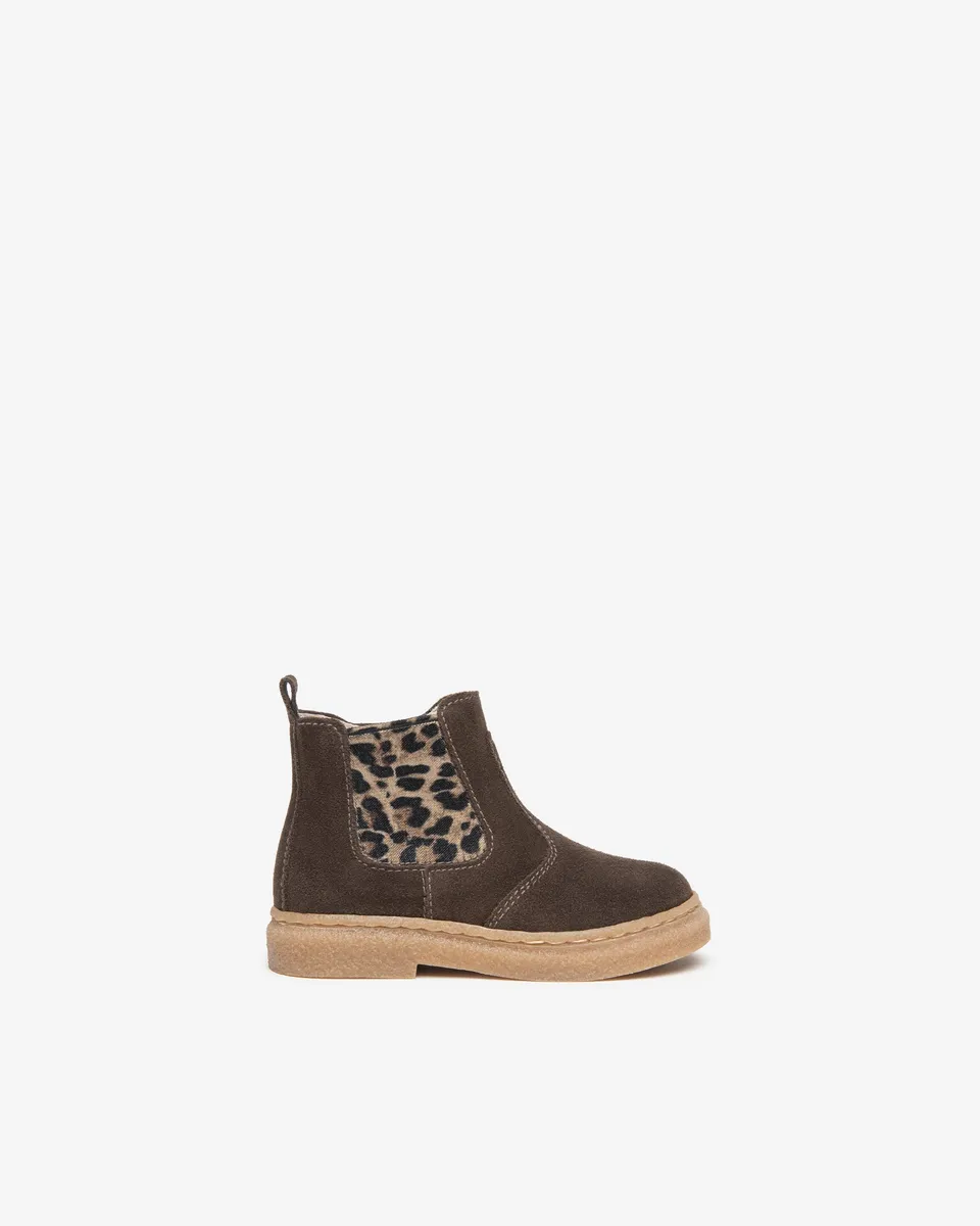 NeroGiardini Bottines Fille Daim Chelsea 19-24