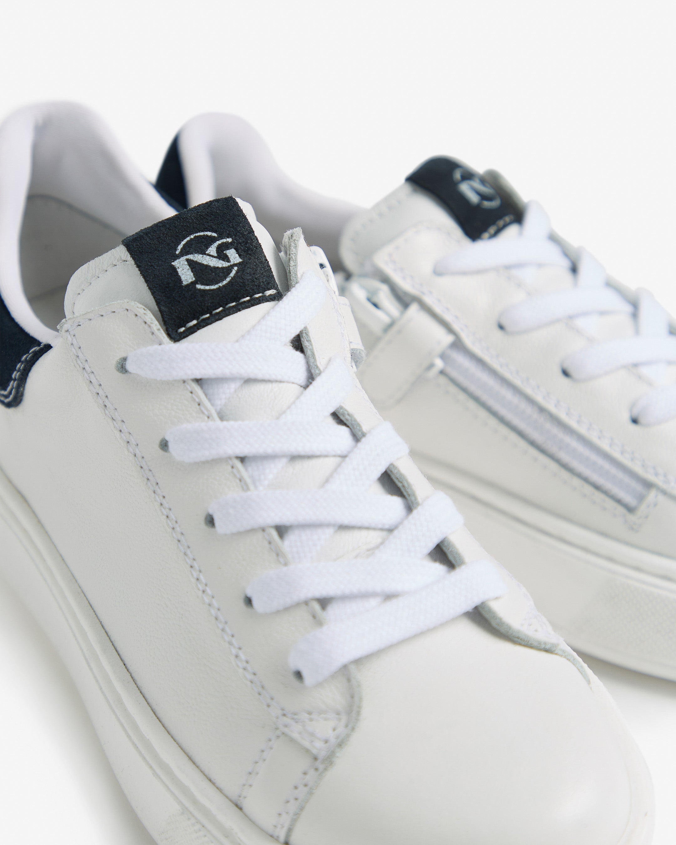 NeroGiardini Sneakers Teen Garçon Cuir Velours Confort DryGo