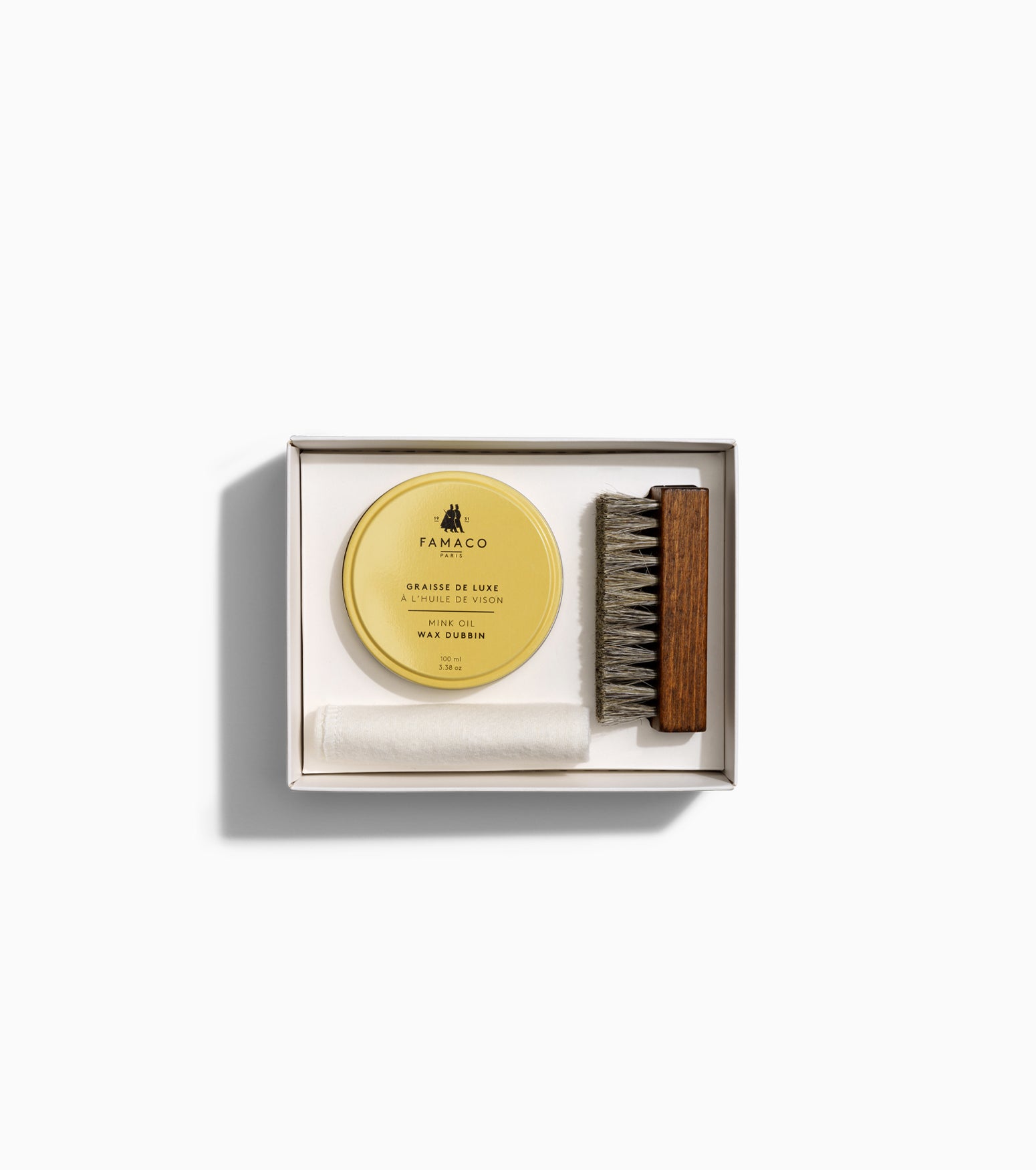 JAK Goods Smooth Leather Care kit cuir huile vison
