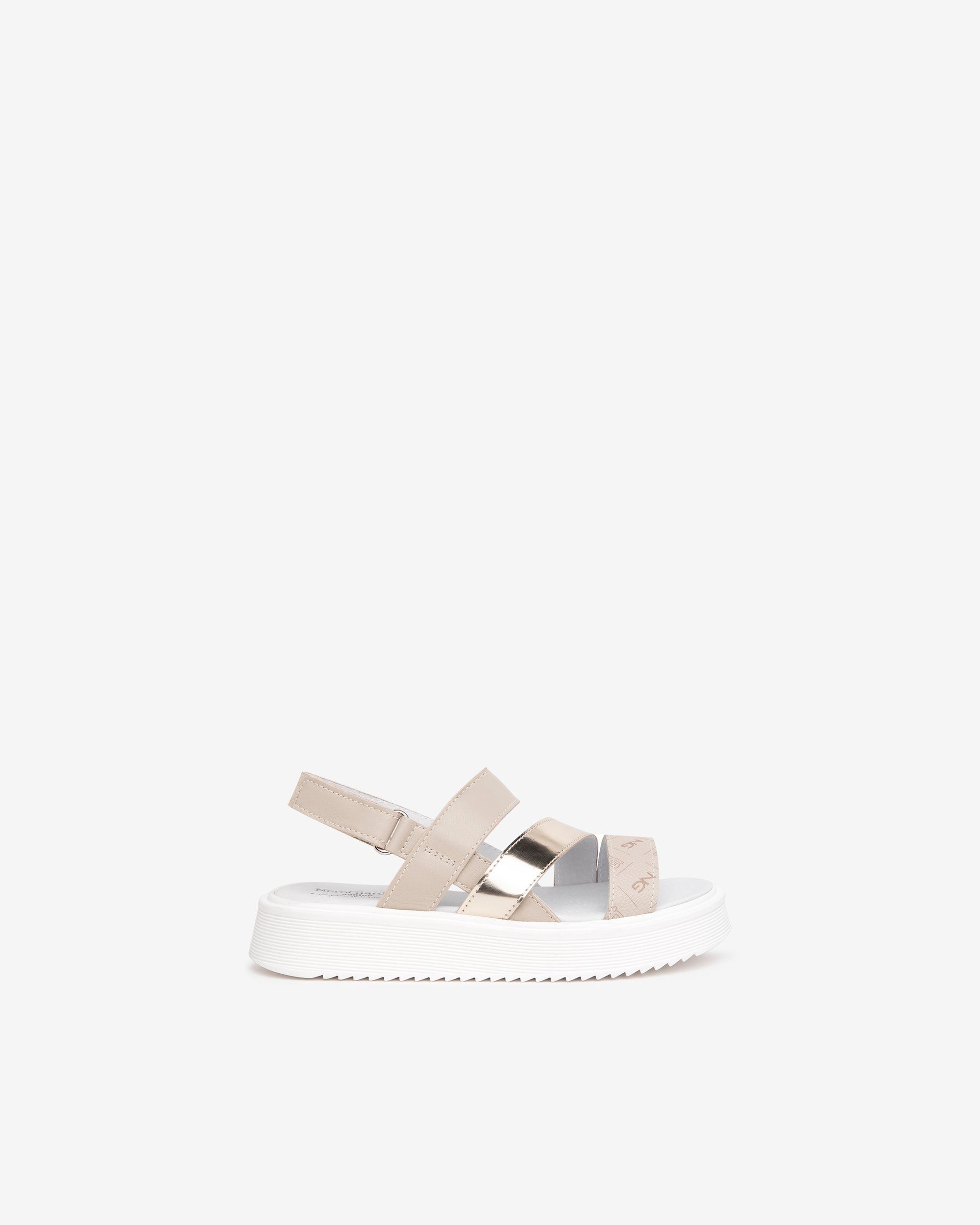 Nerogiardini Sandales Teens Fille Scratch Cuir Légères