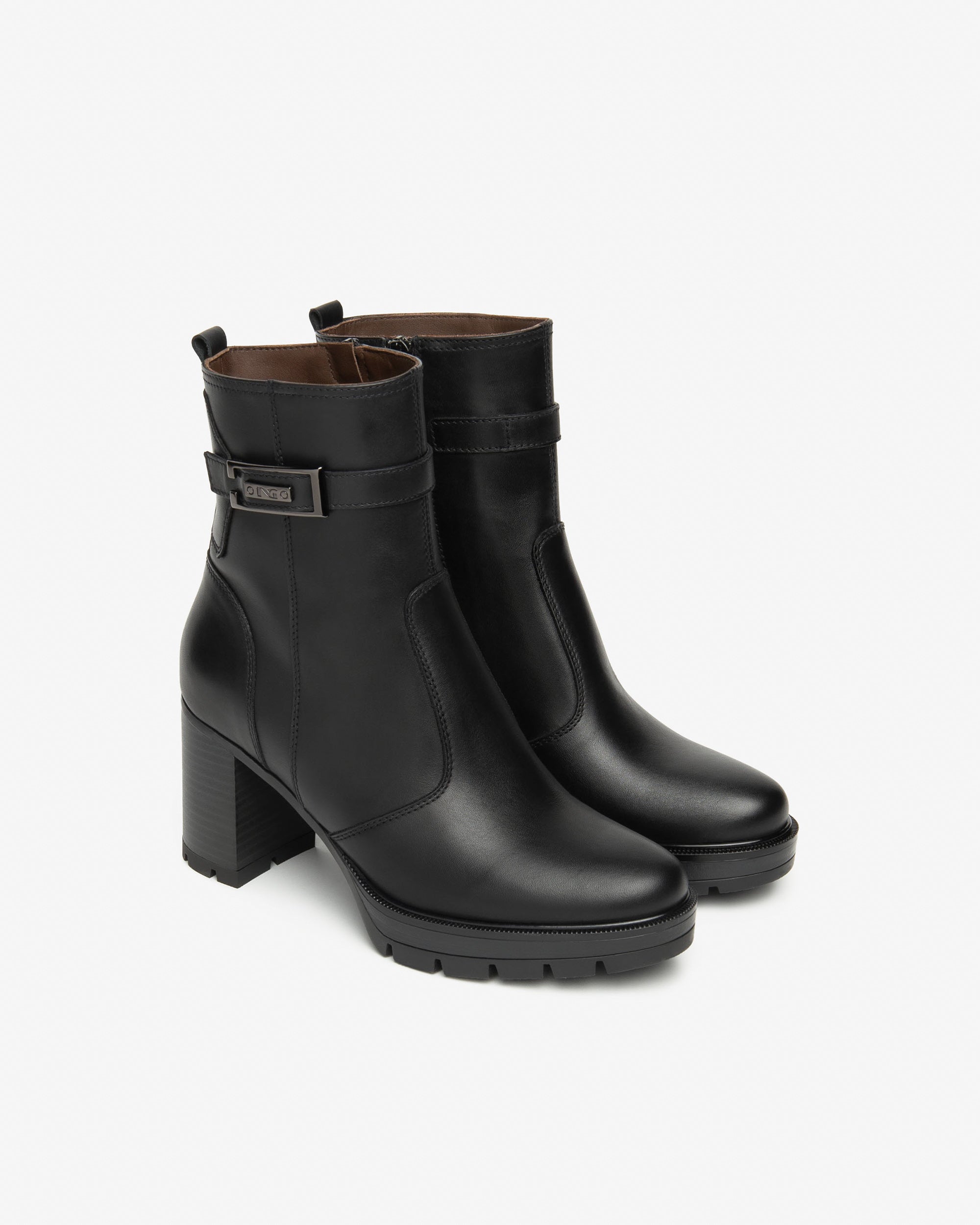 Nerogiardini Bottines Femme Cuir Hiver Ville