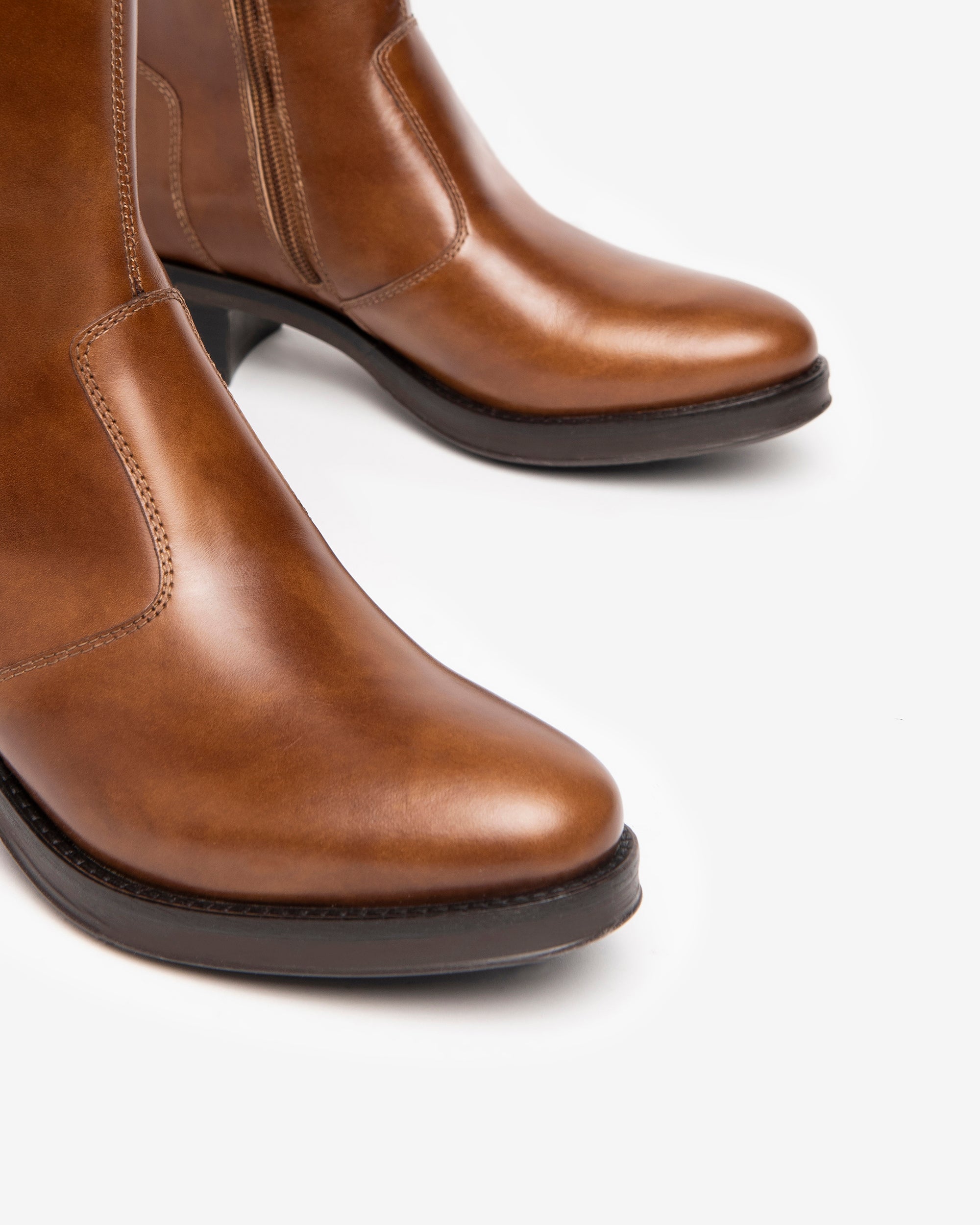 NeroGiardini Bottes Femme Cuir Confort Hiver