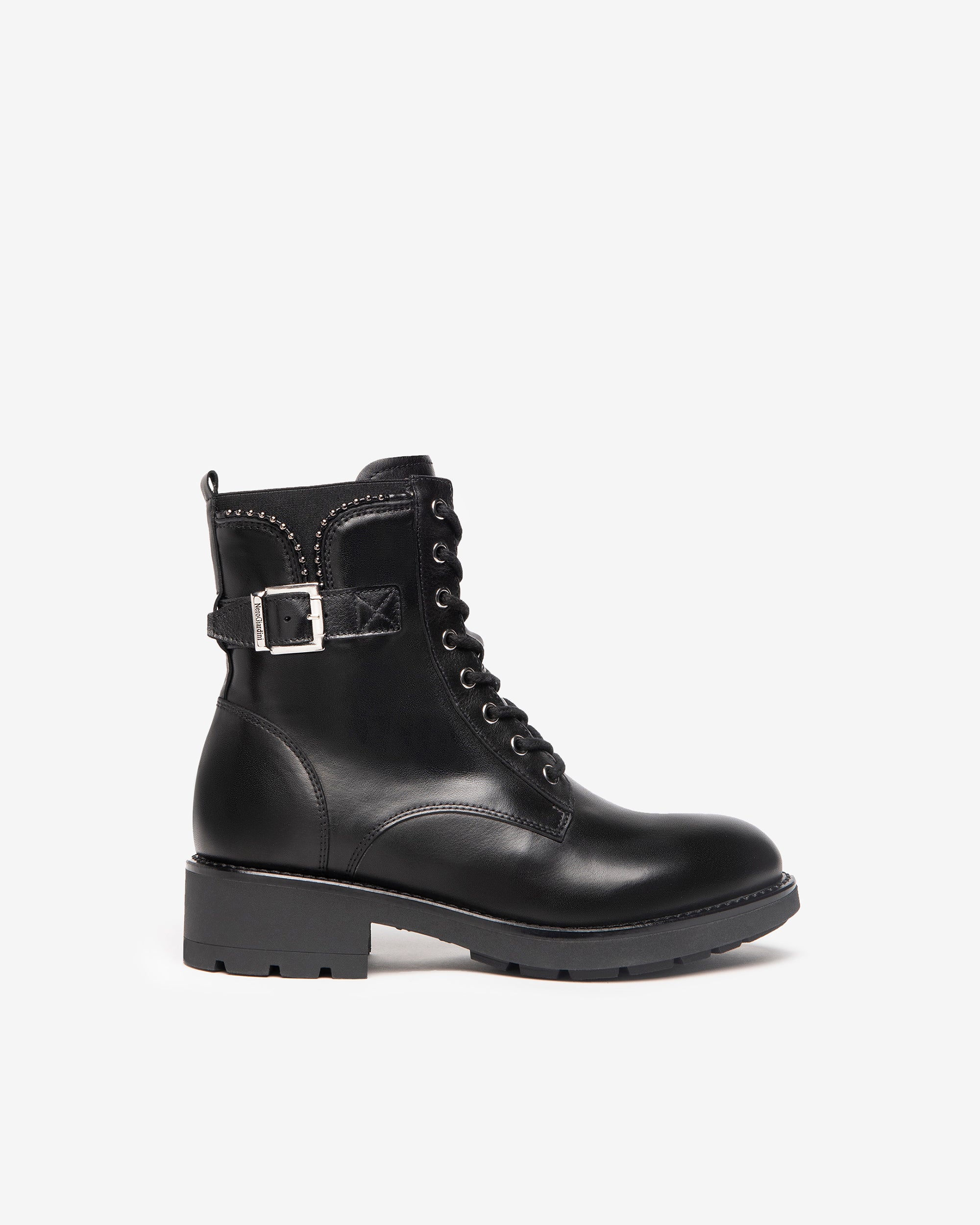Nerogiardini Bottines cuir femme 38 style combat